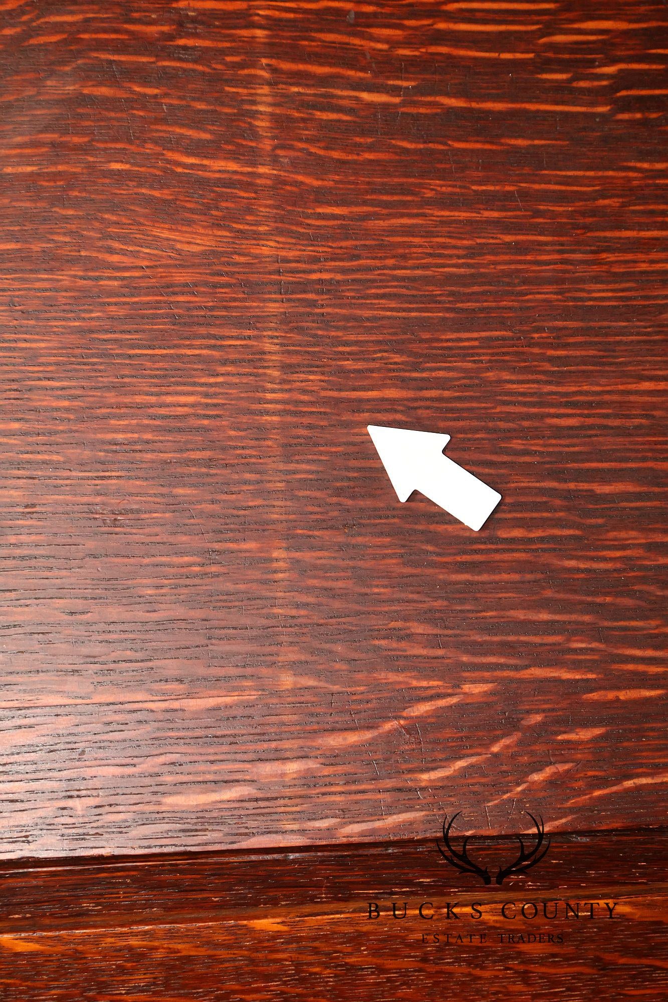 Lifetime Furniture Antique Mission Oak Drop Front Desk