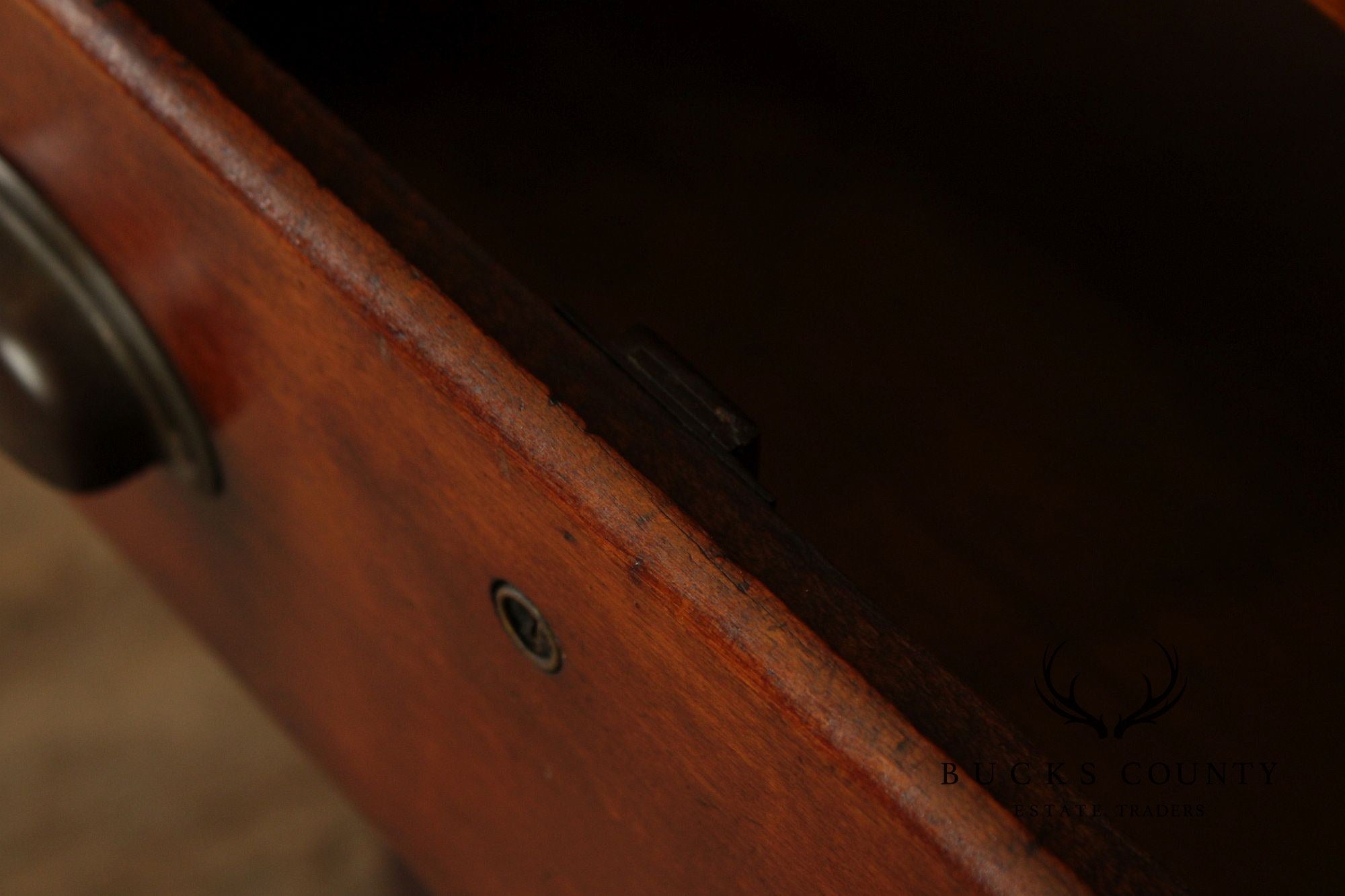 Antique C. Christensen Chicago Antique Industrial Carpenter’s Workbench