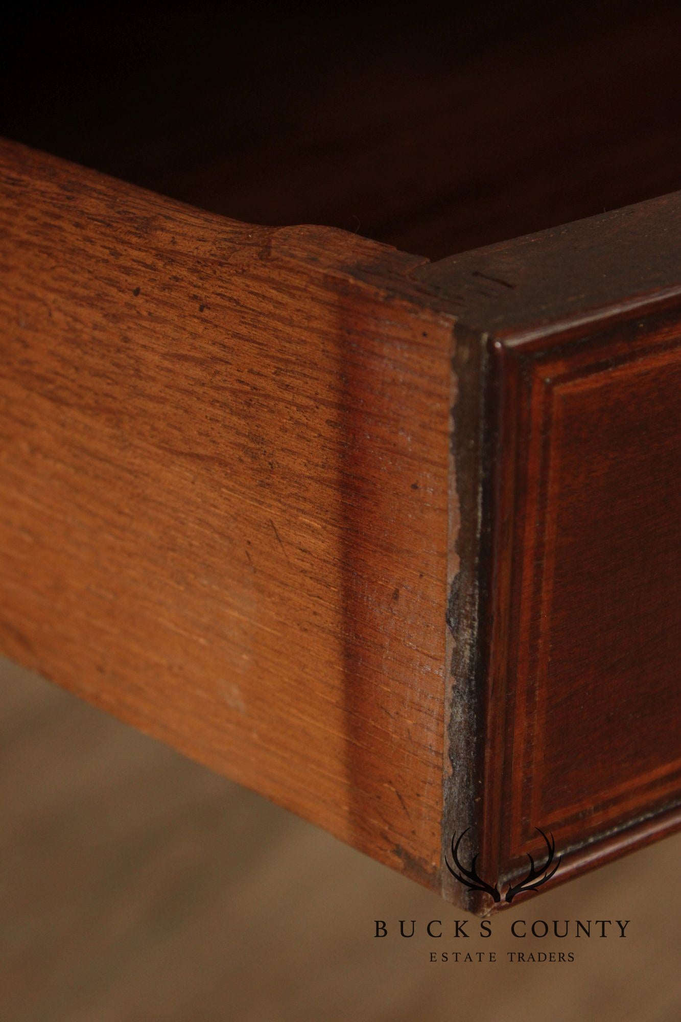 Brandt Federal Style Vintage Pair of Mahogany Pembroke Tables