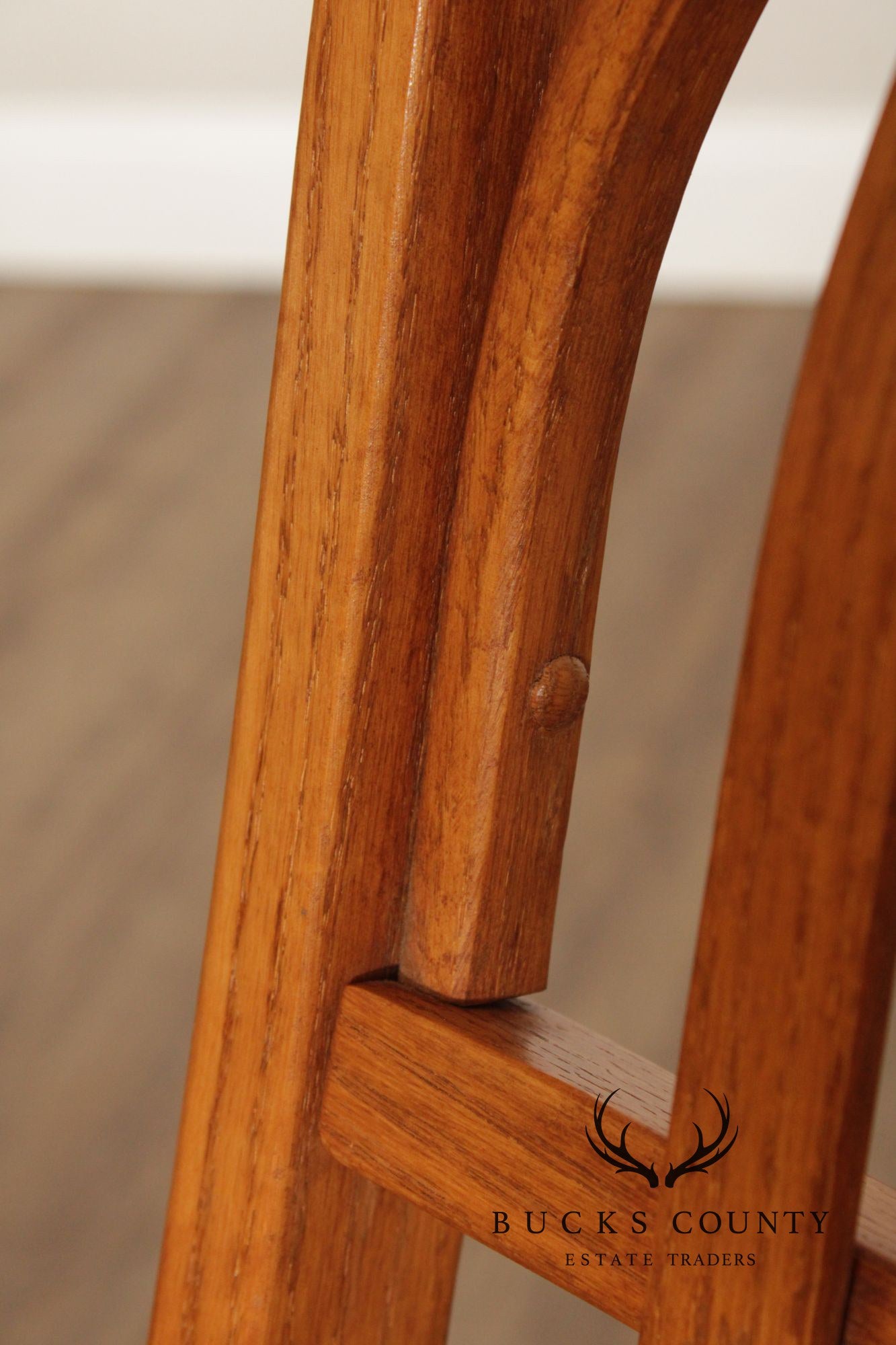Adirondack Style Oak Bentwood Rocker
