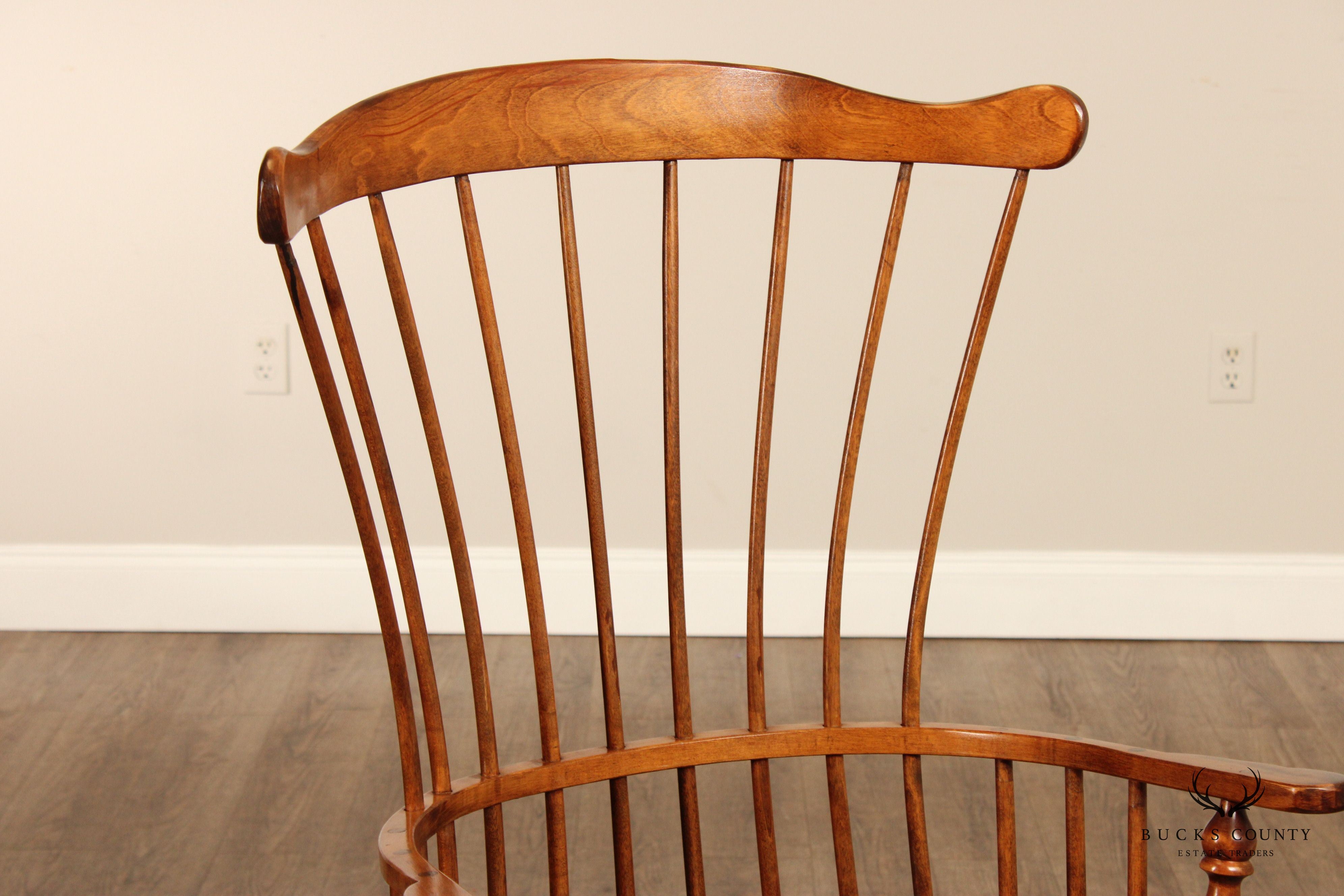 Benchmade Vintage High Back Windsor Armchair