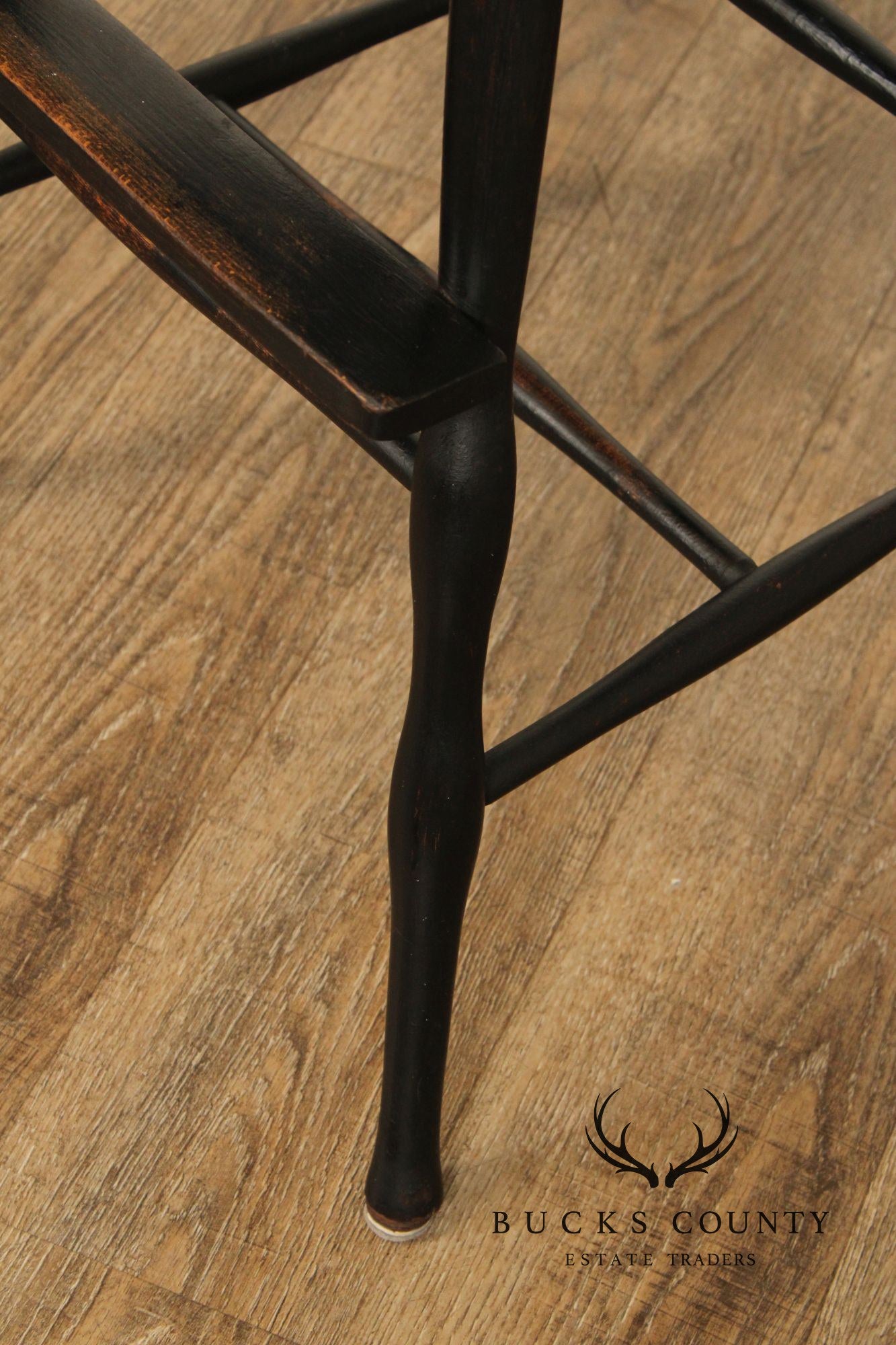 Antique Sack-Back Windsor Child's High Chair