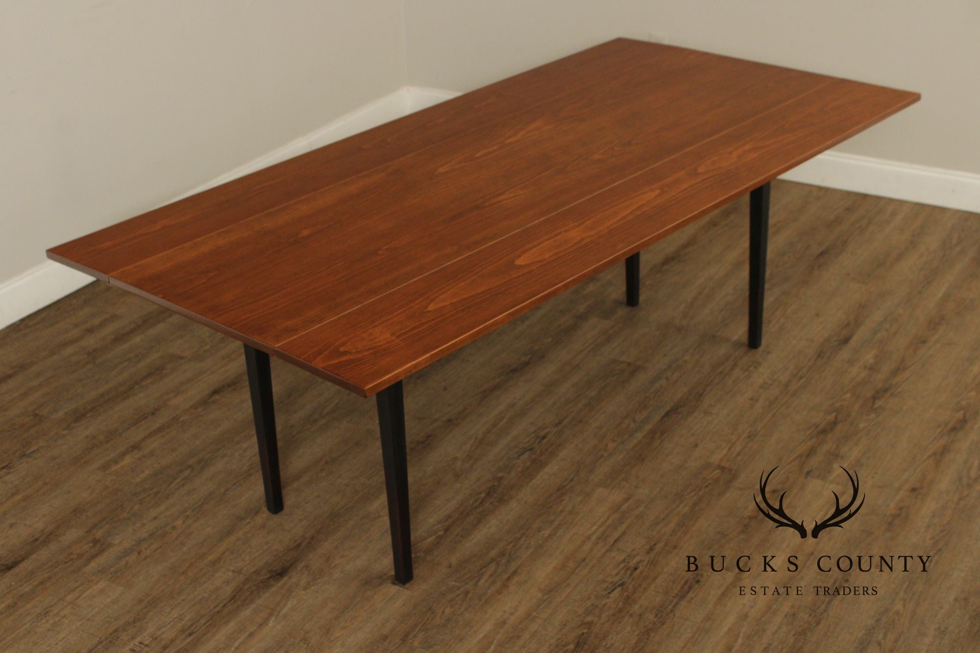 Wayne Kramer Custom Crafted Drop Leaf Harvest Dining table