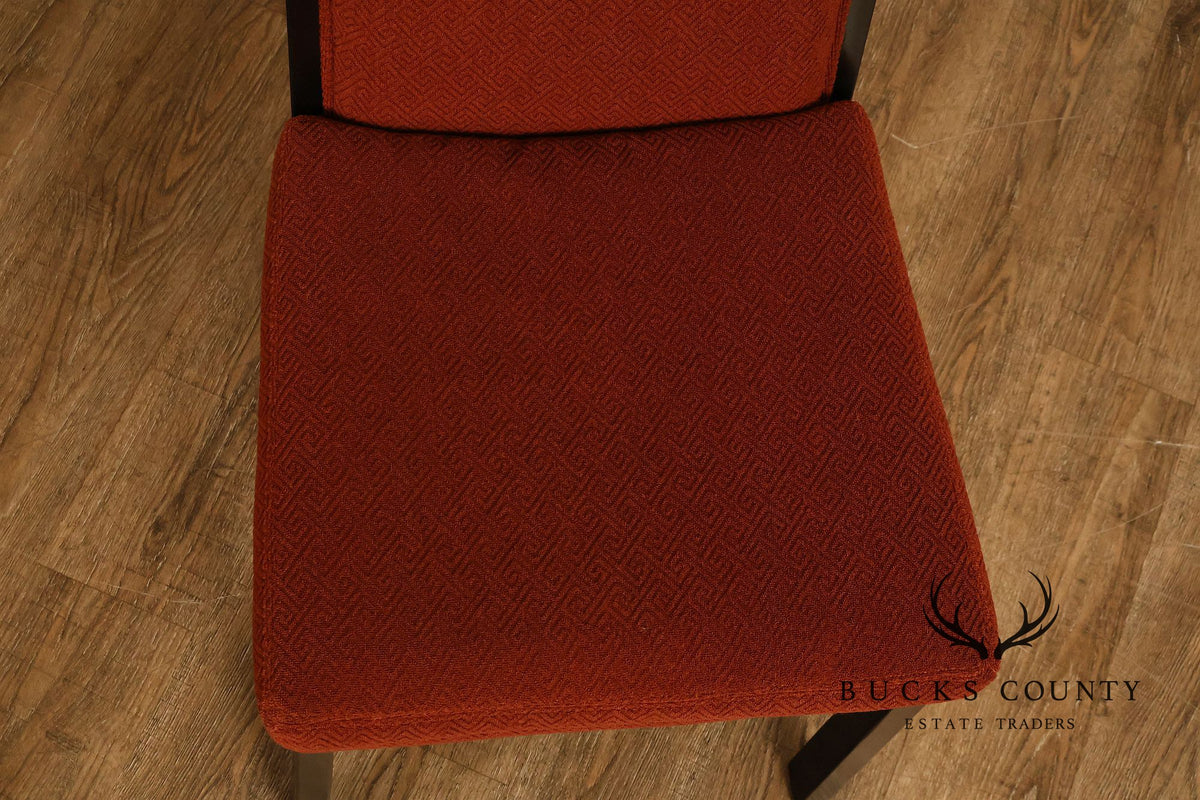 Directional Mid Century Modern Set Of Six Upholstered Dining Chairs