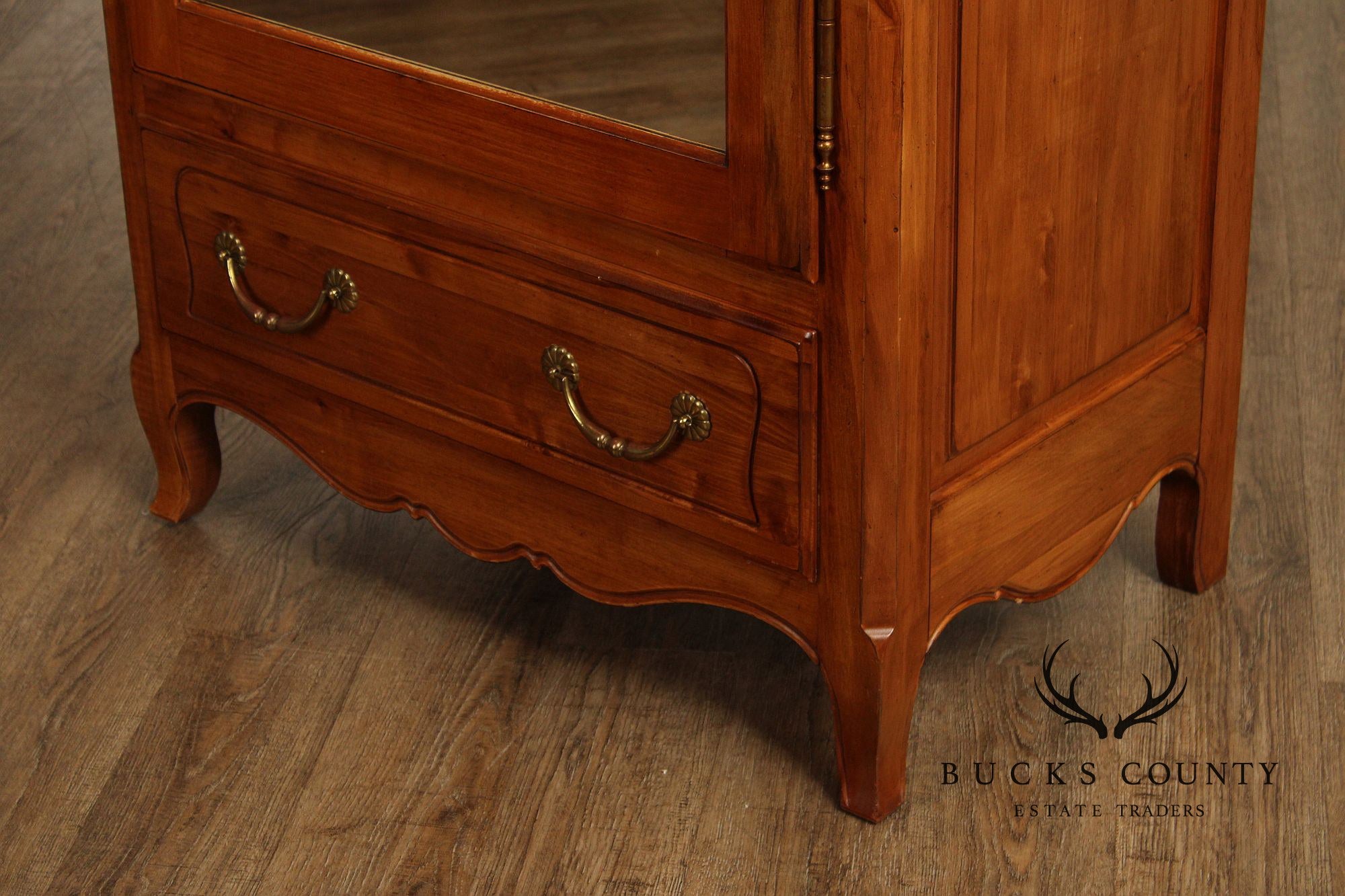 Ethan Allen Legacy Bonnetiere French Provincial Style Maple Armoire