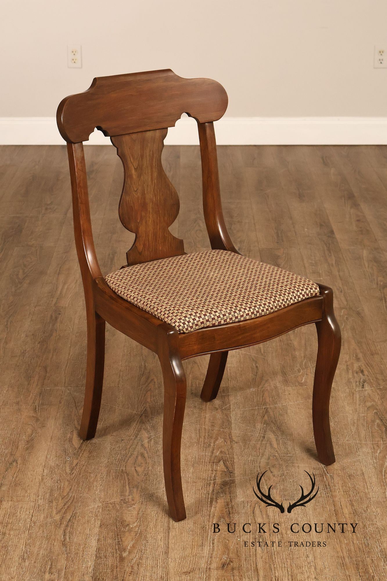 Pennsylvania House Empire Style Vintage Set Of Six Style Cherry Dining Chairs