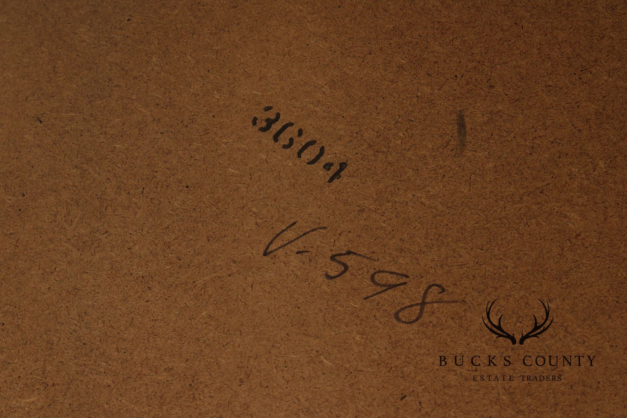 Vintage Cherry Ogee Frame Wall Mirror