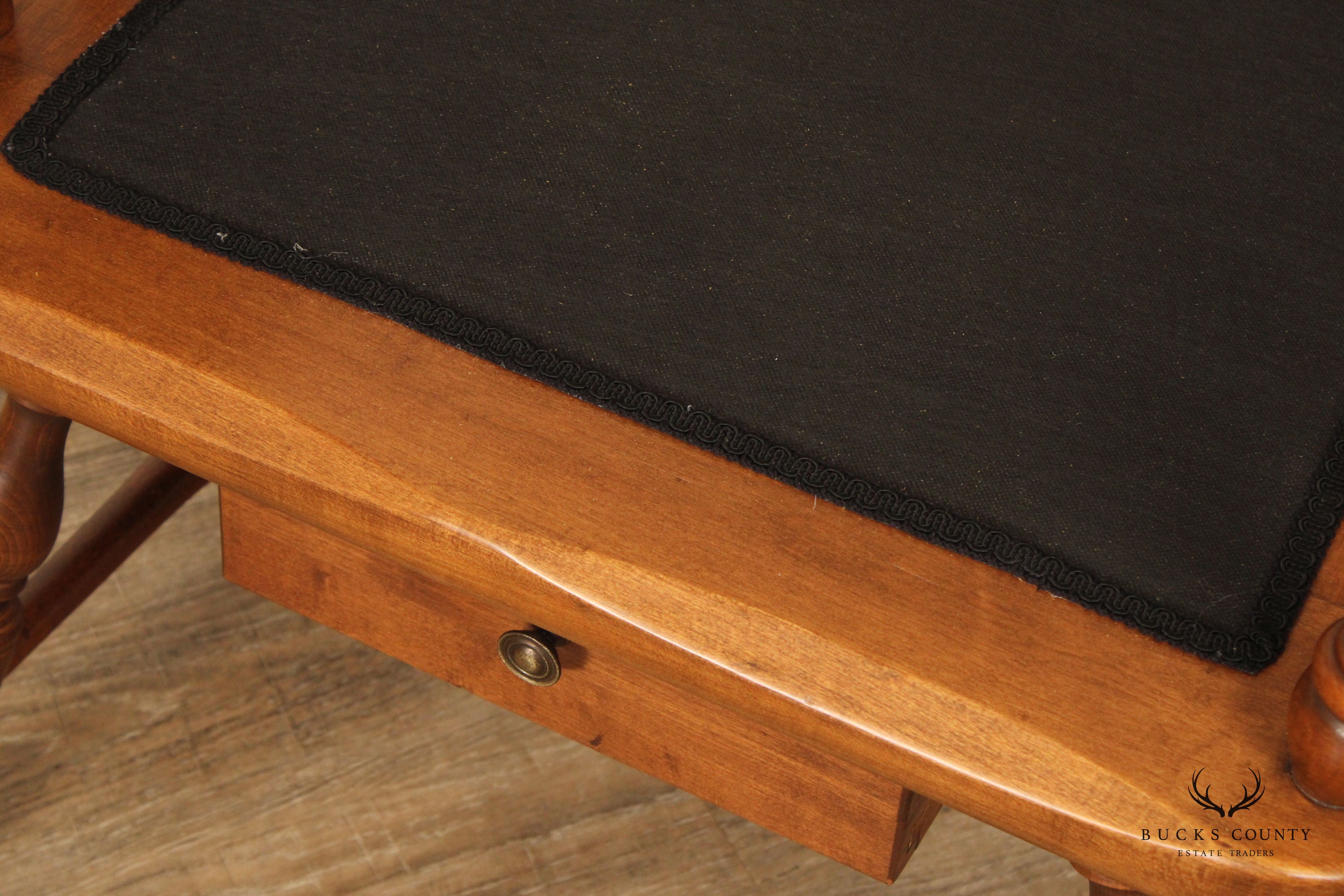 Heywood Wakefield Pair of Maple Windsor Writing Chairs