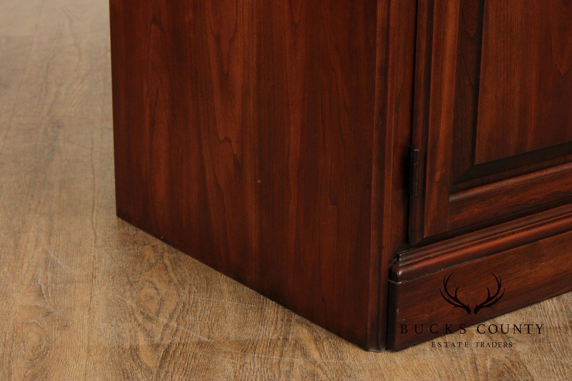 Harden Traditional Tall Cherry Bar Cabinet