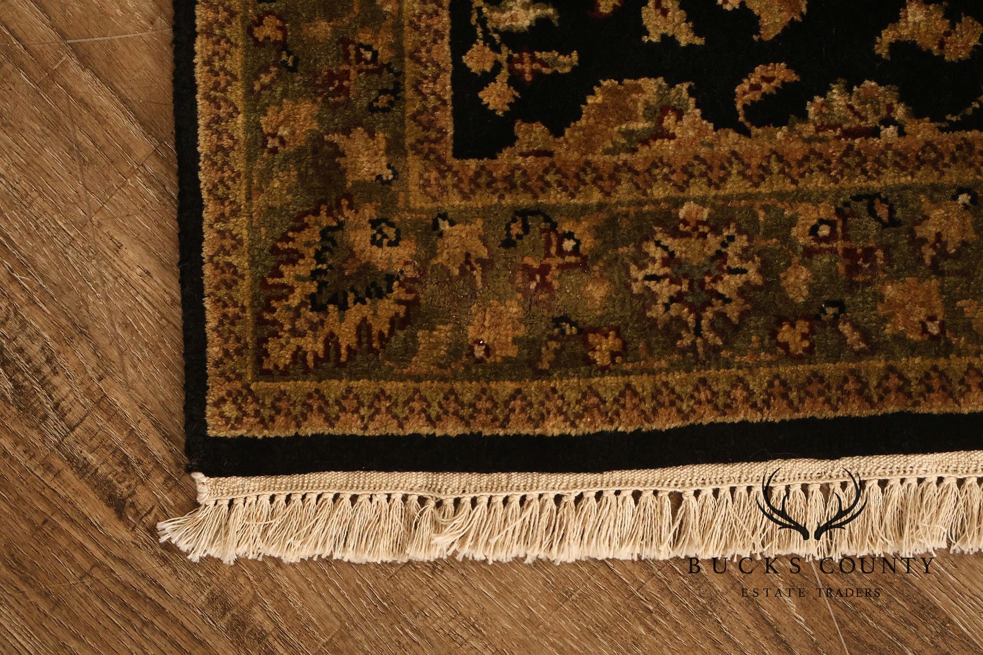 Hand Knotted Traditional Wool Floral Runner Rug