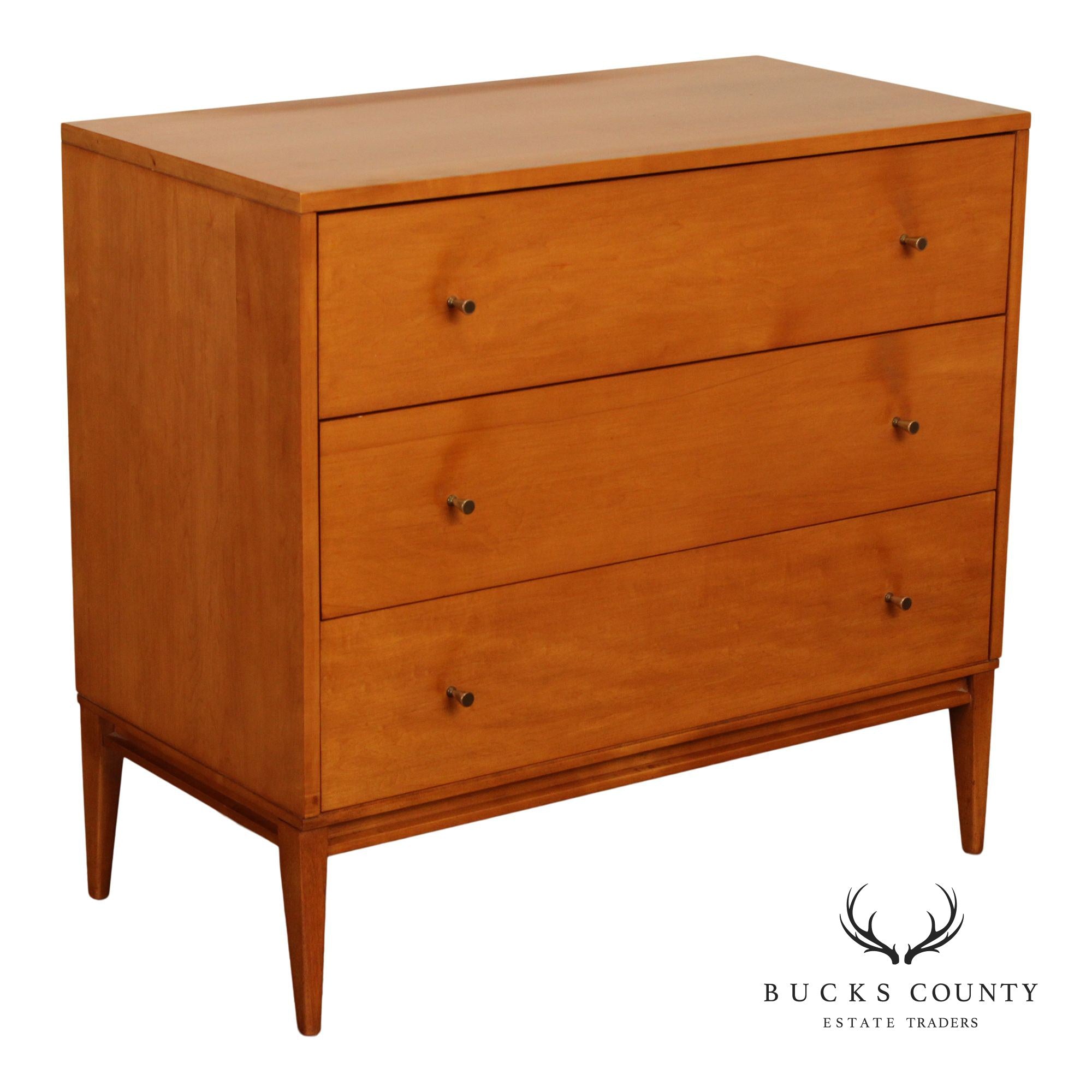Paul McCobb Mid-Century Modern Maple Chest Of Drawers