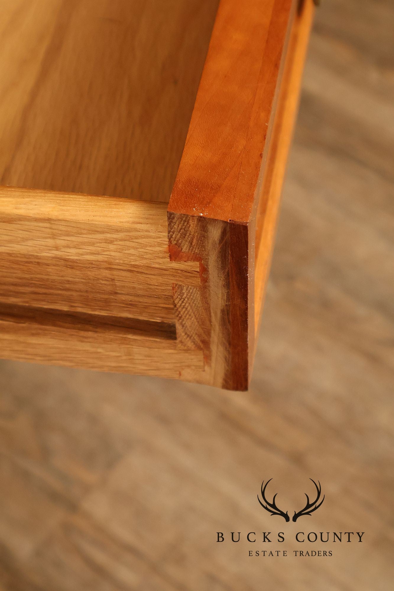 Stickley Directoire Style Cherry Pair Of End Tables