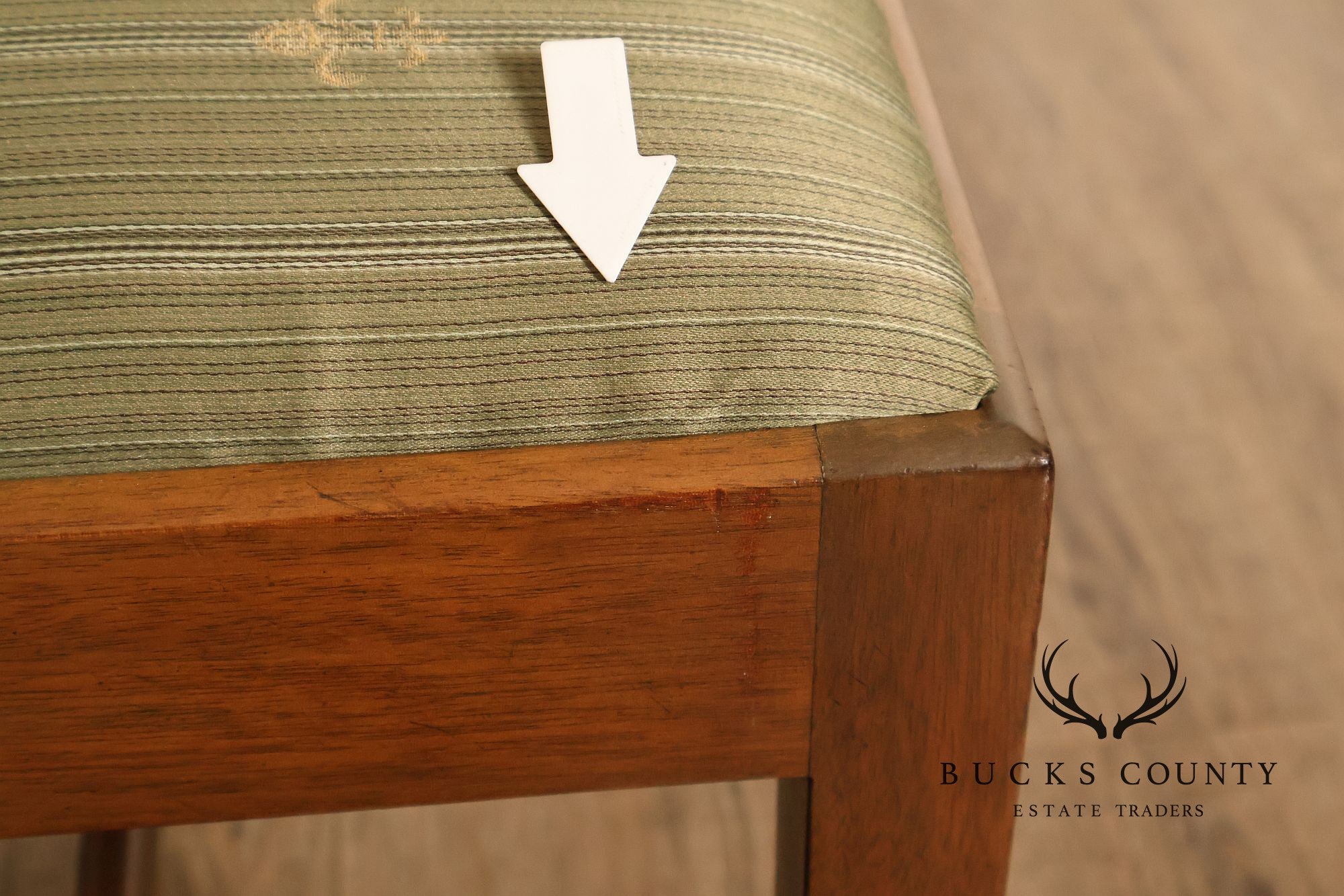 Kittinger Williamsburg Adaptation Mahogany Footstool