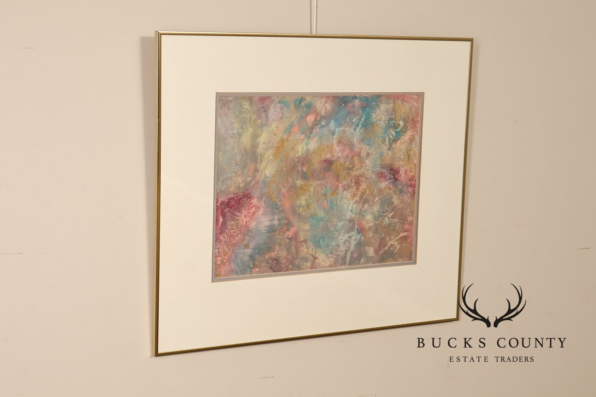 Suzanne Marinell Mixed Media Painting, 'Merlin's Alchemy'