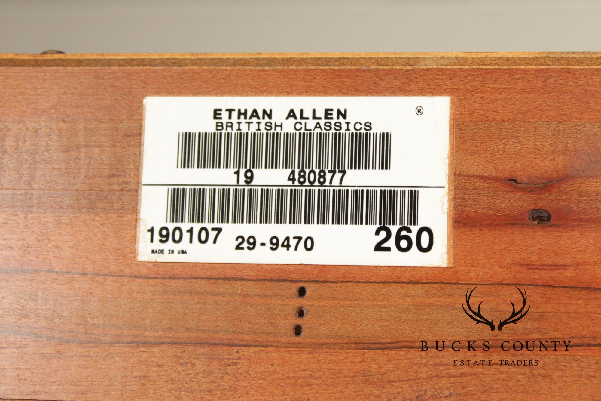 Ethan Allen 'British Classics' Computer Armoire