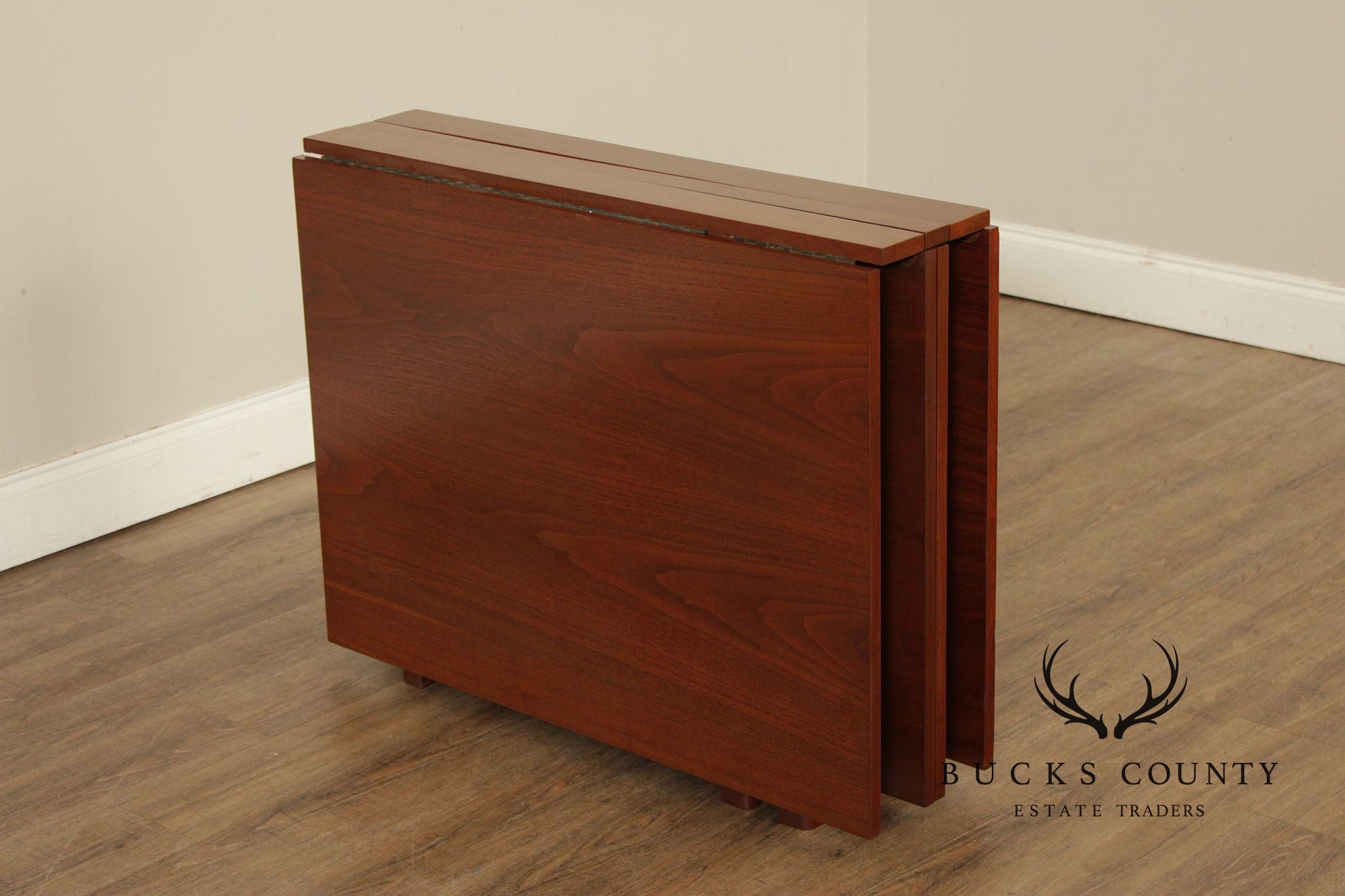 Bruno Mathsson Teak Drop-Leaf Banquet Dining Table