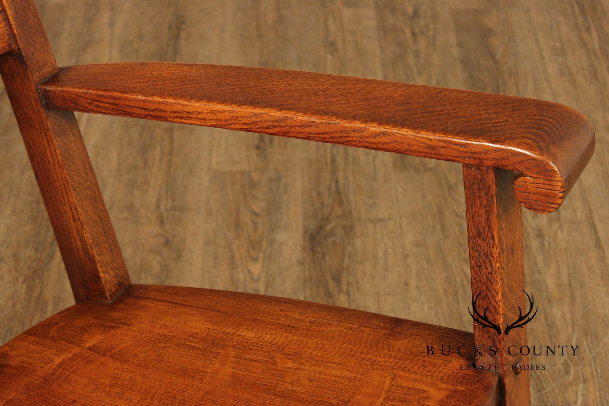 Antique Mission Oak Rocking Chair