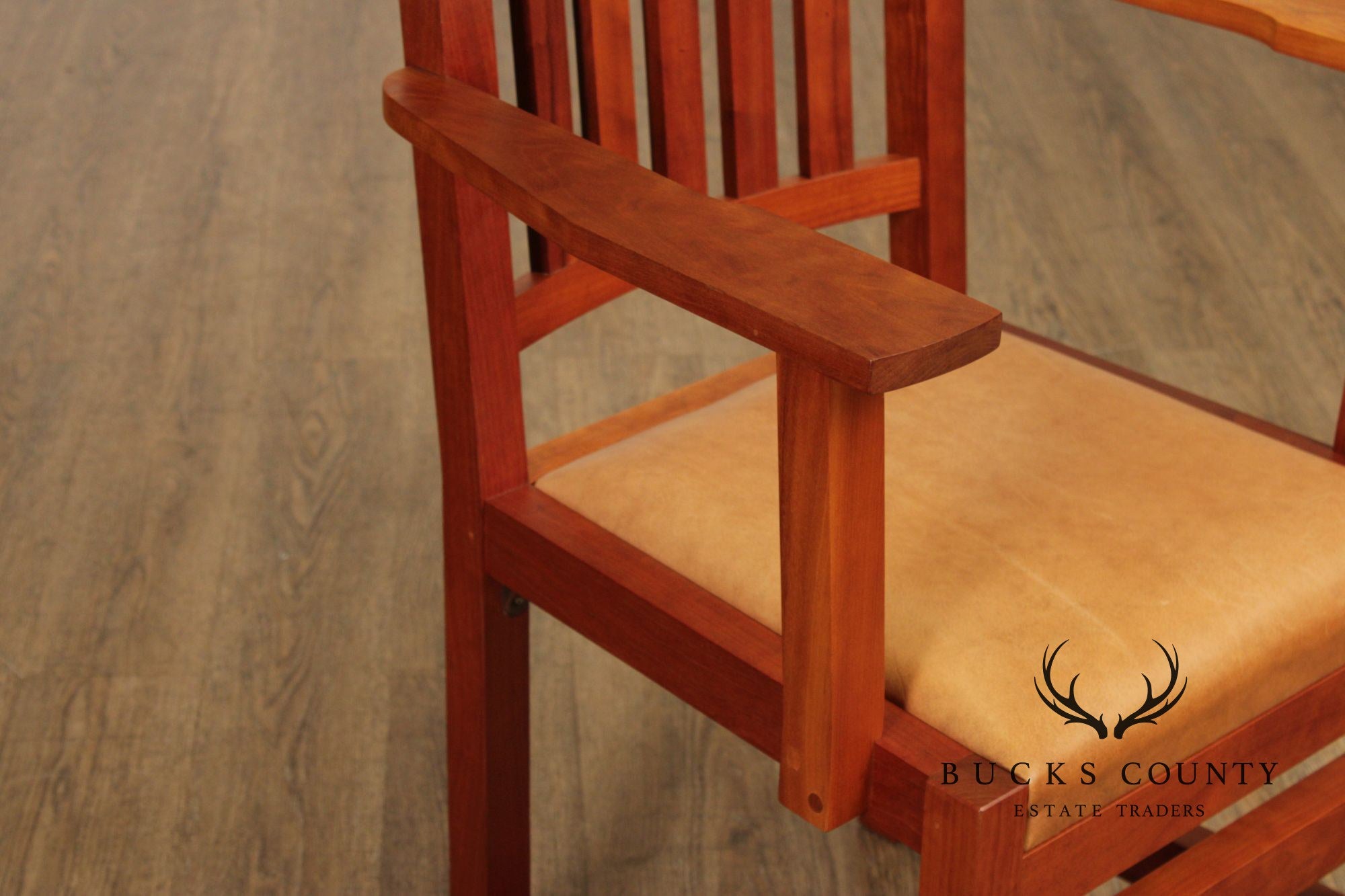 Thomas Moser Mission Style Set Of Six Cherry Dining Chairs