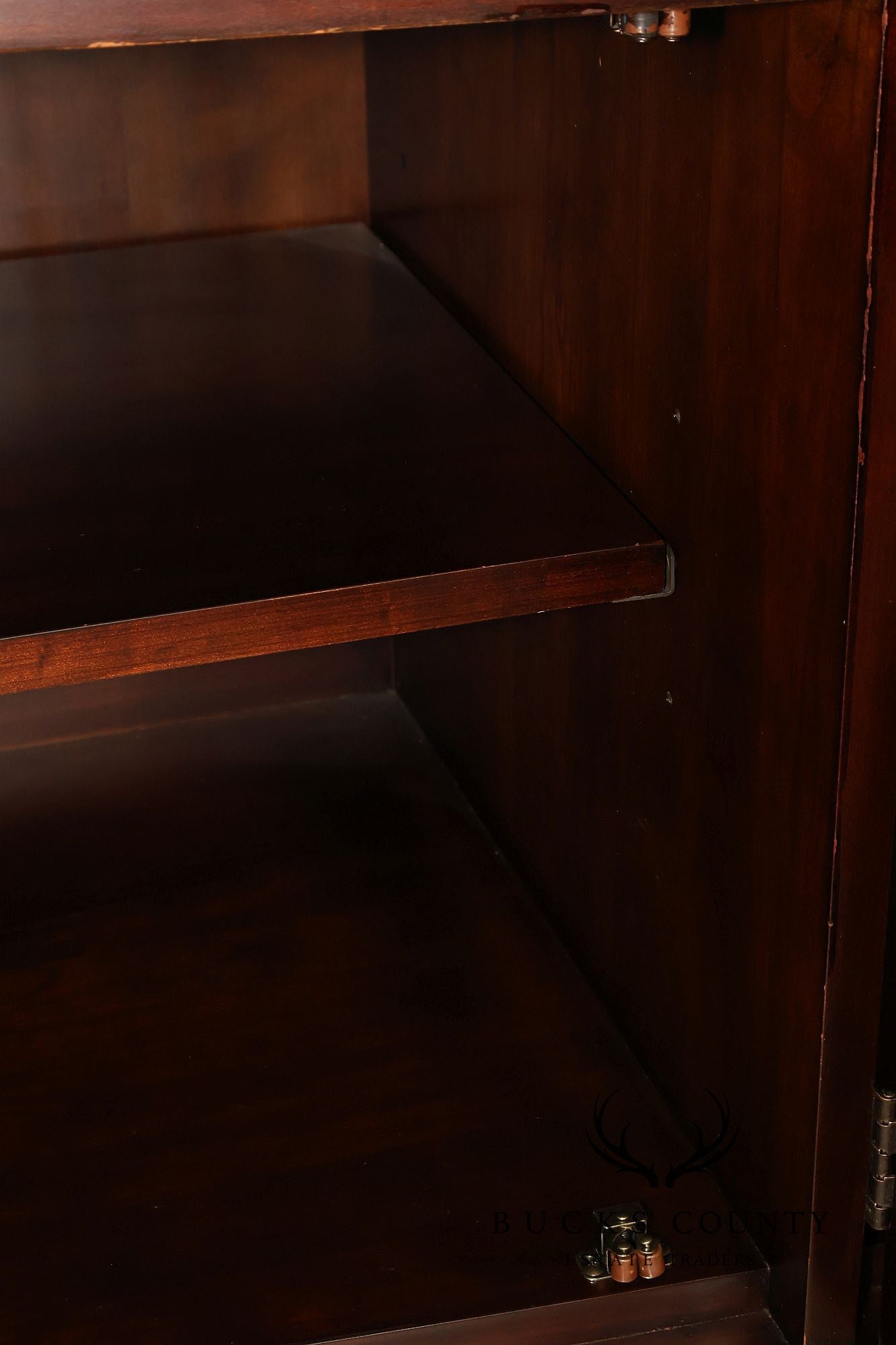 Harden Contemporary Cherry Lighted Sideboard Credenza Cabinet