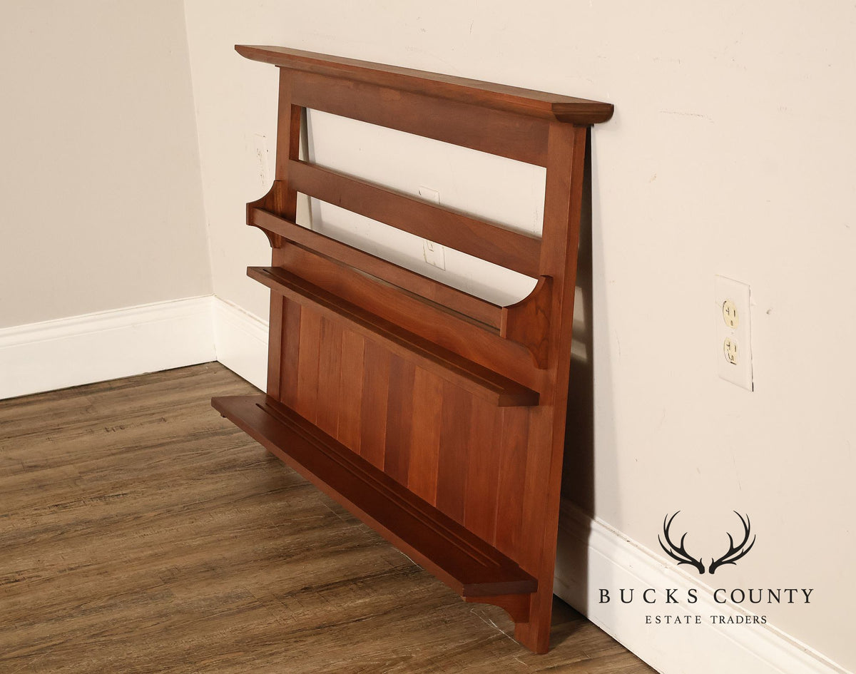Stickley Mission Collection Cherry Plate Rack