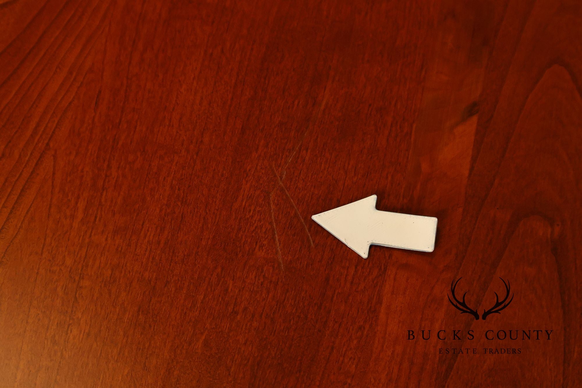 Richardson Brothers Solid Cherry Trestle Dining Table With Four Leaves