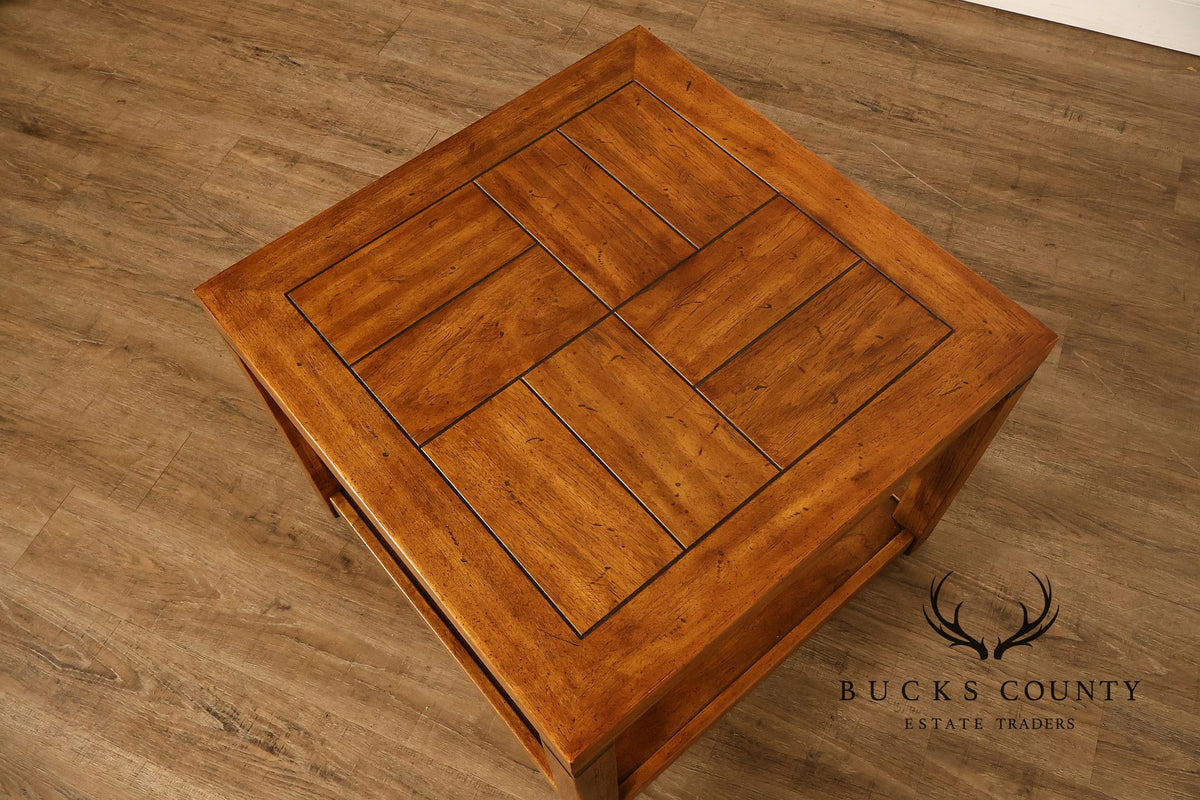 Drexel Heritage Campaign Style End Table