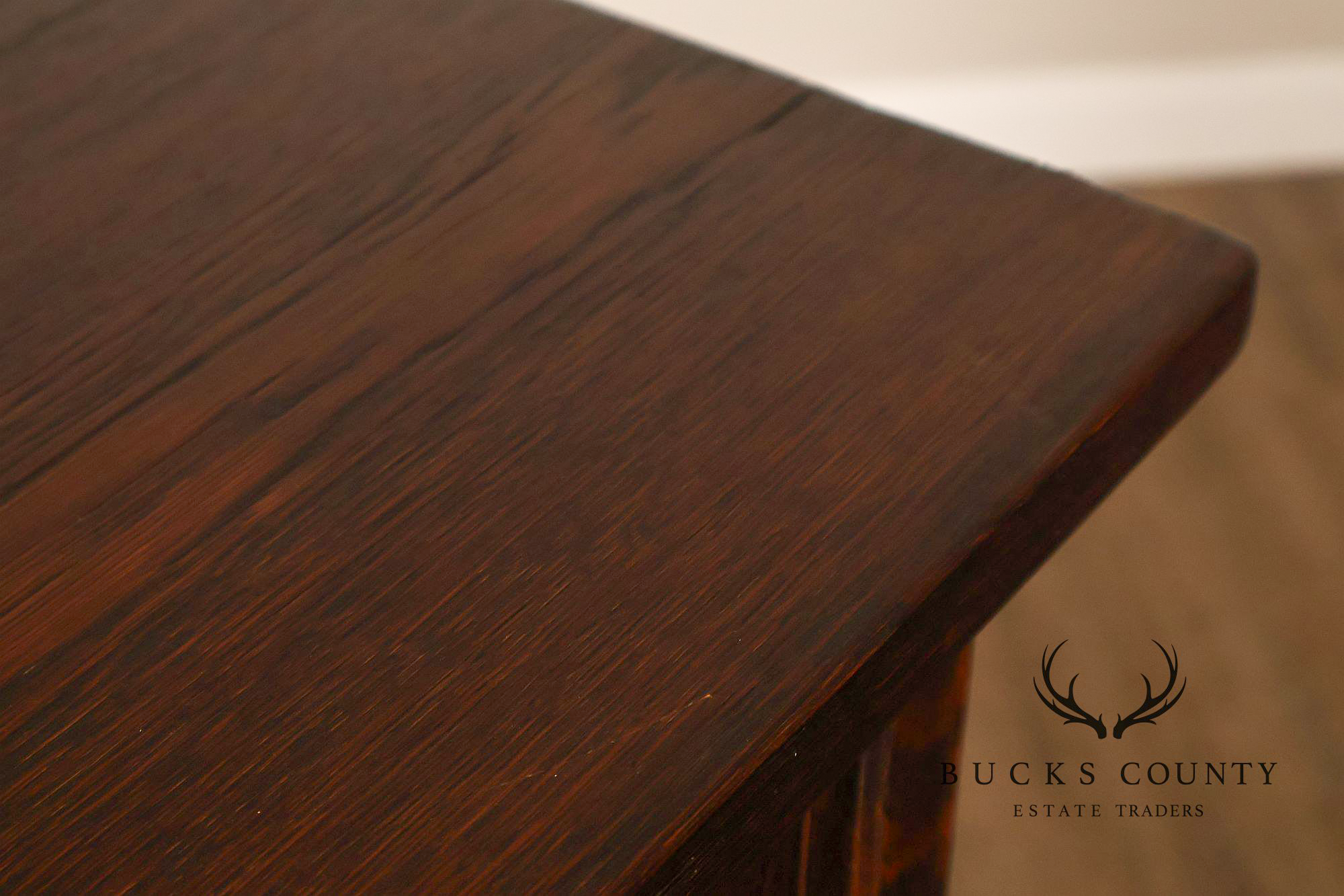 Harvey Ellis Style Mission Oak Bookcase Cabinet