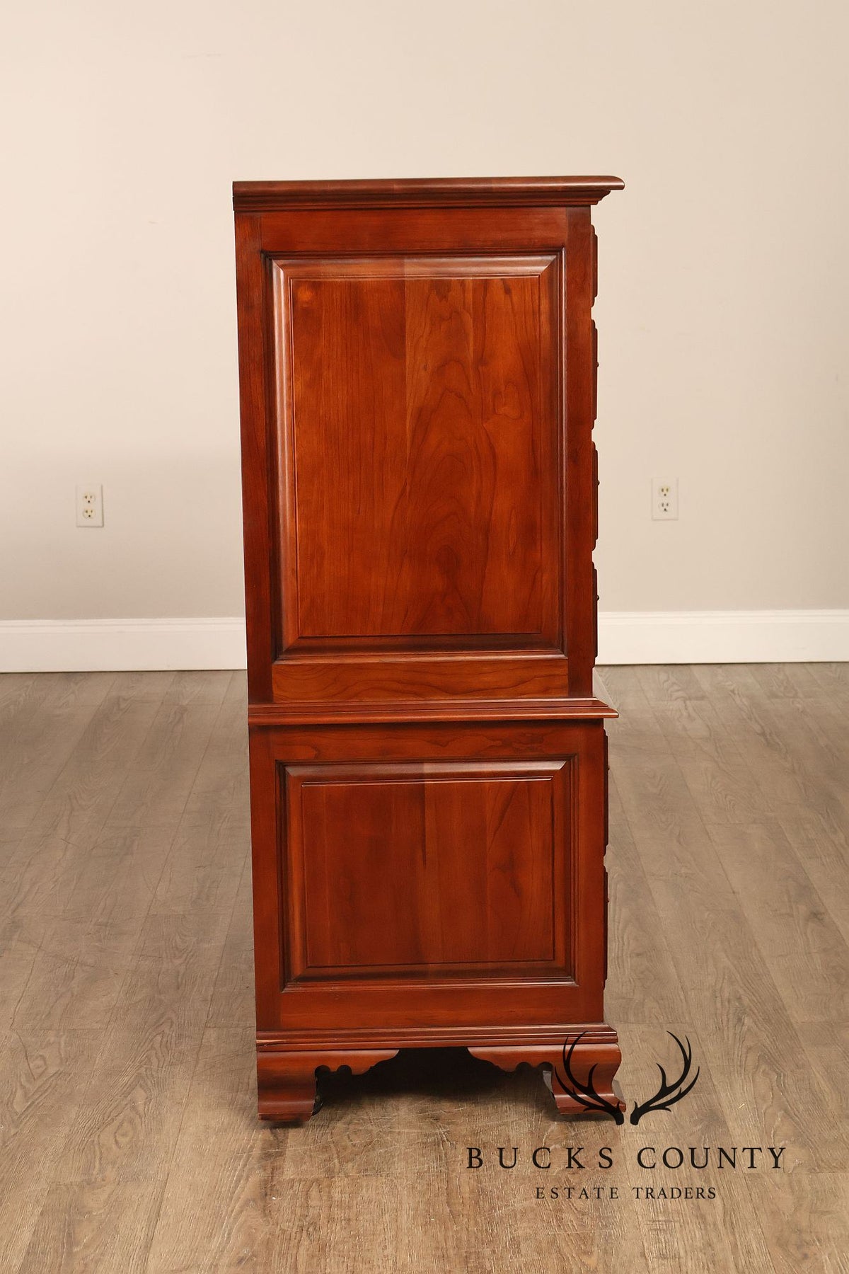 Monitor Furniture Company Vintage Solid Cherry High Chest