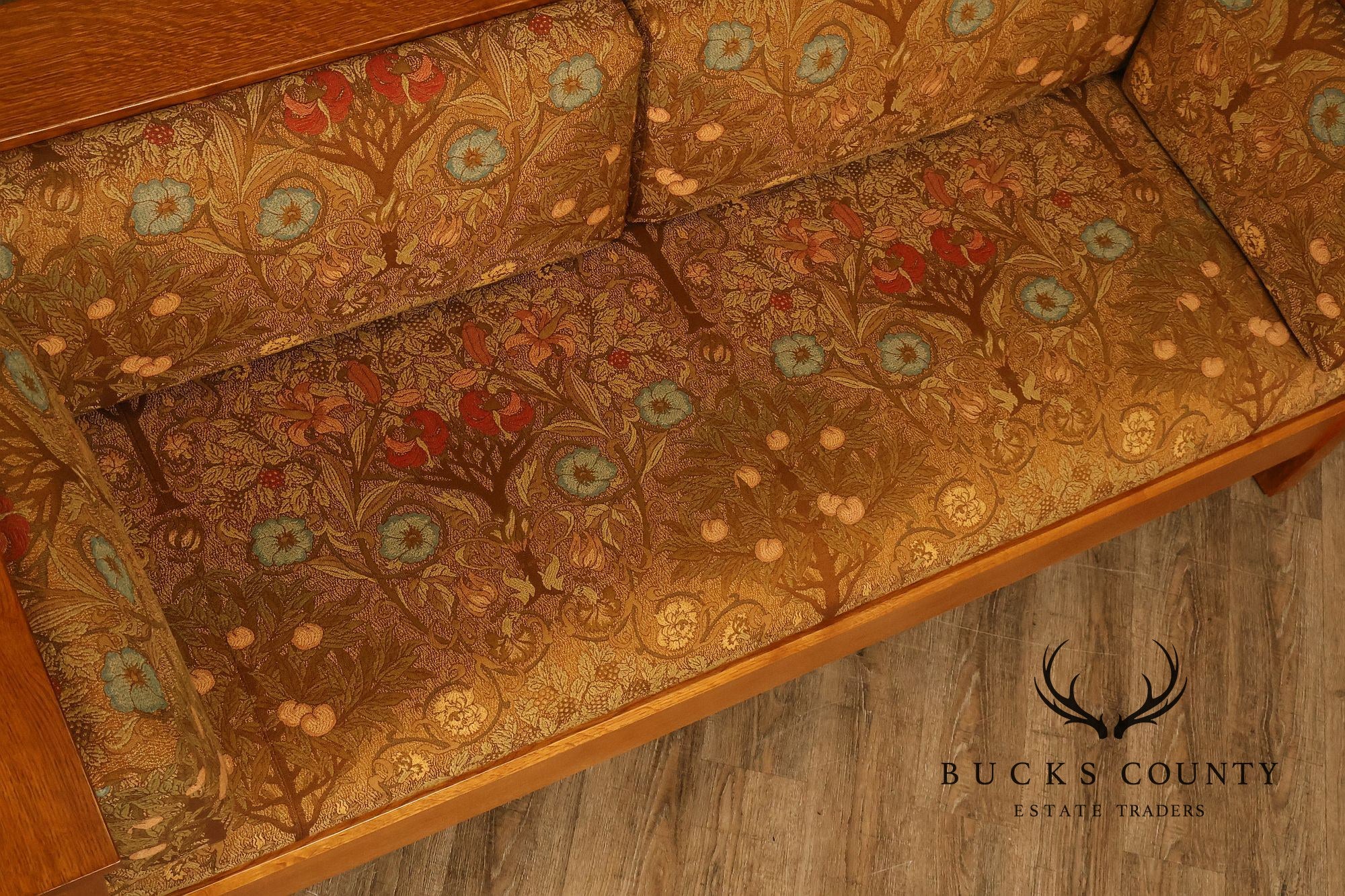 Stickley Mission Collection Oak Prairie Settle