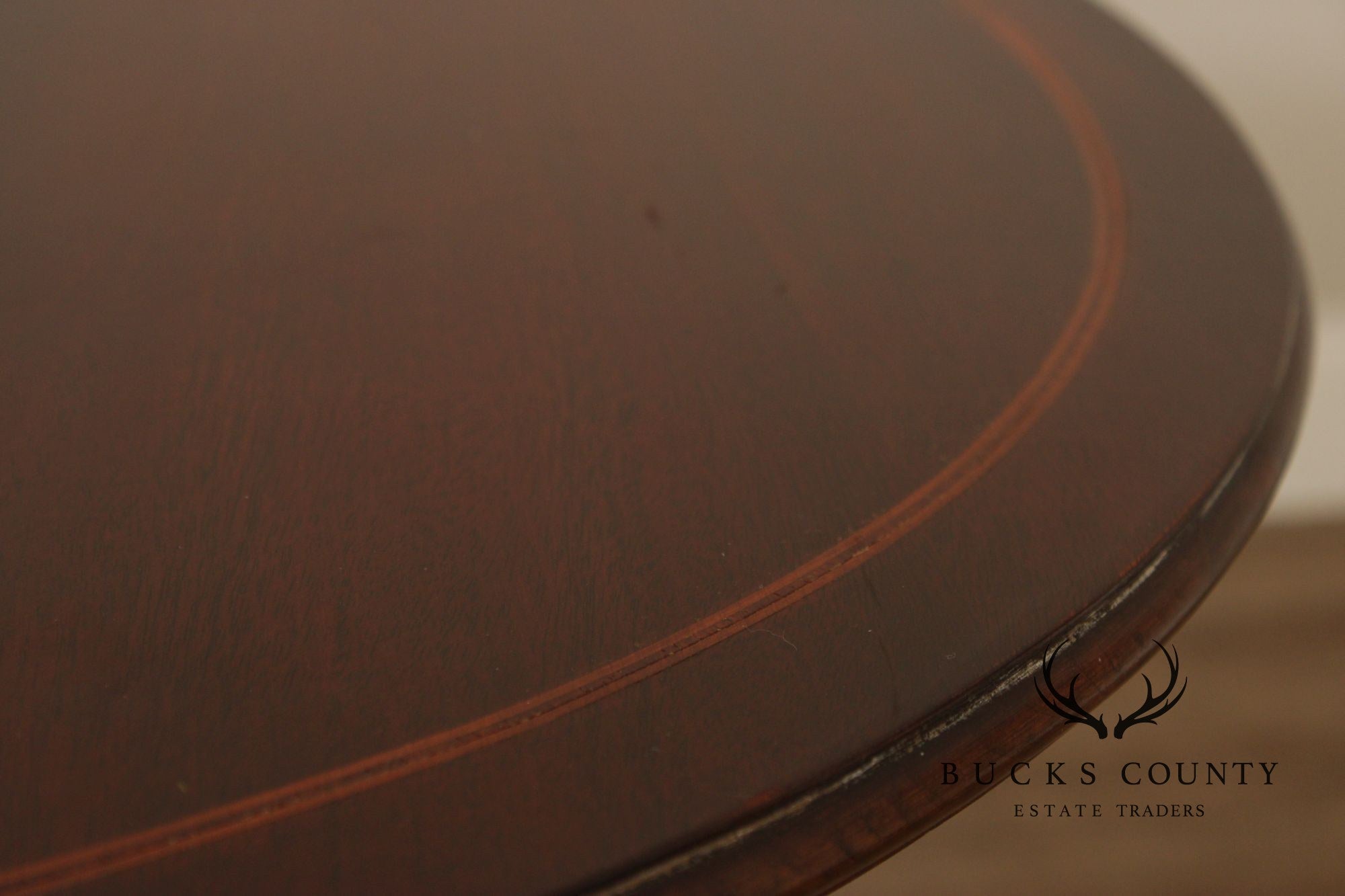 Brandt Federal Style Vintage Pair of Mahogany Pembroke Tables