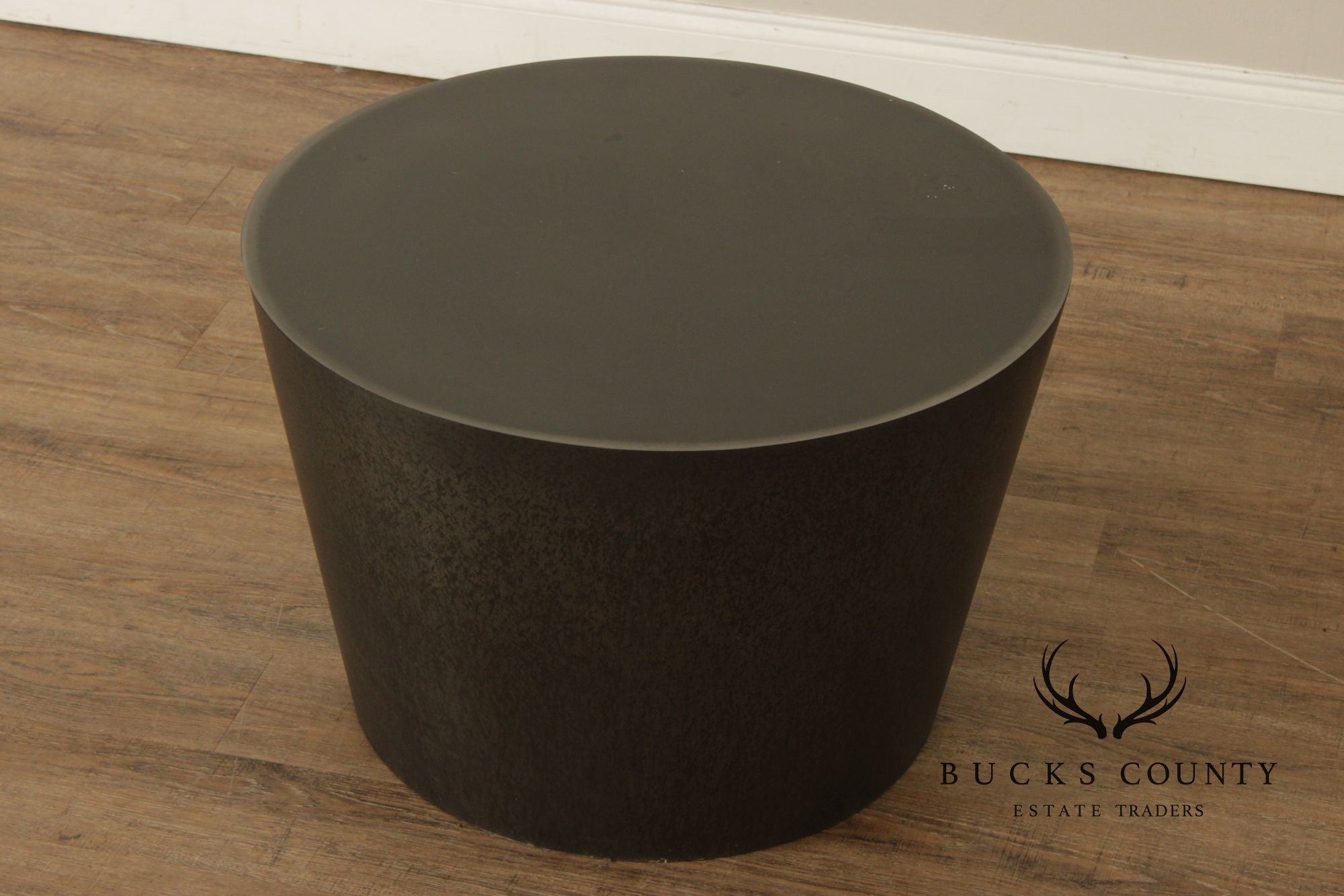 Modern Patinated Steel Coffee Table