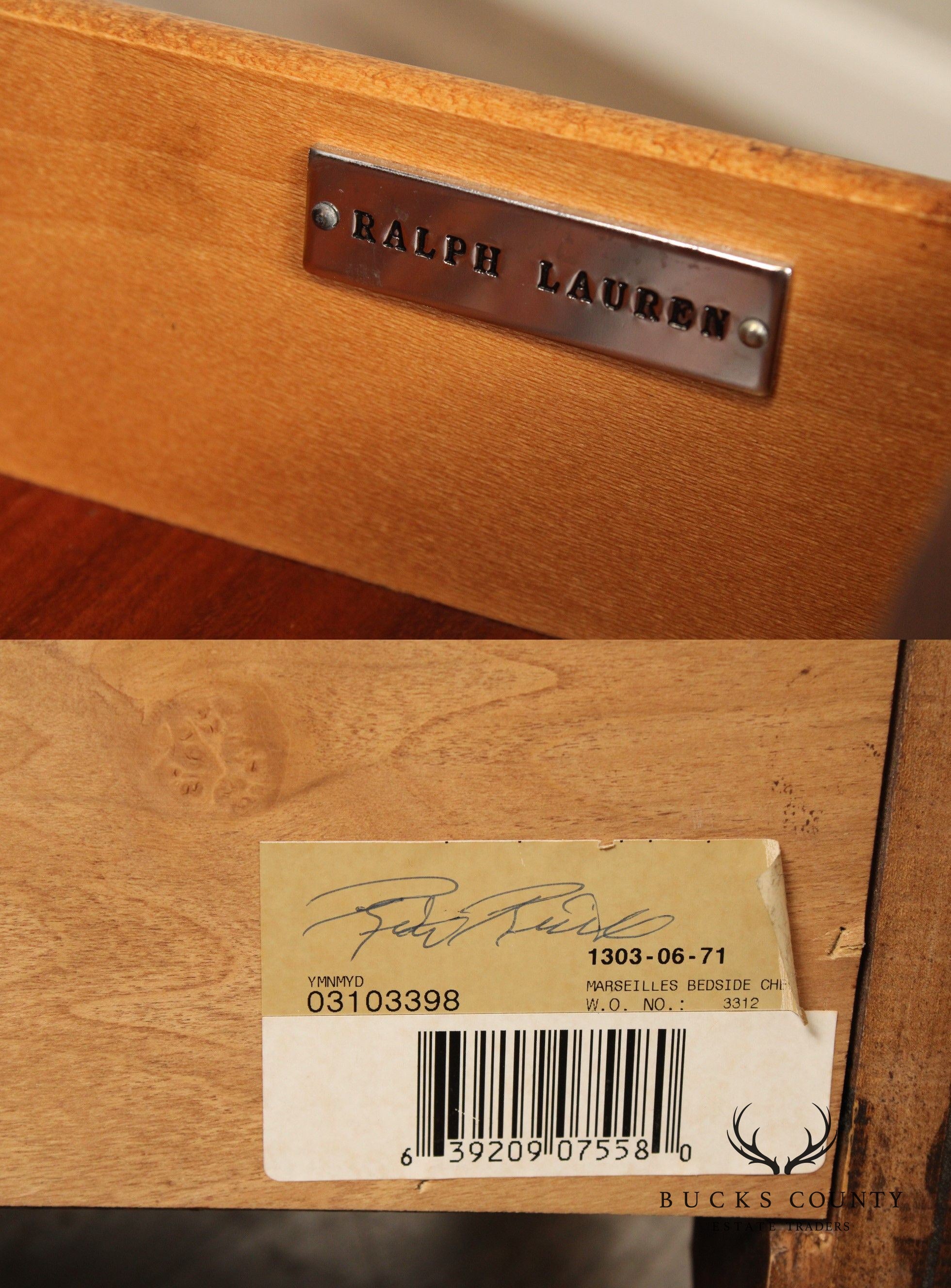 Ralph Lauren French Louis XV Style Cherry Cabinet Server