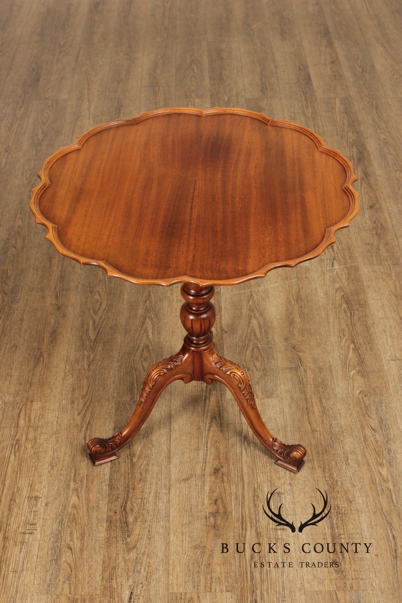 Georgian Style Mahogany Tilt Top Table