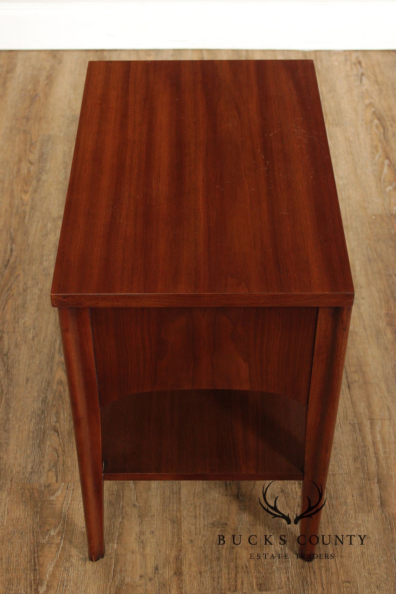 Kent Coffey 'Perspecta' Mid Century Modern Walnut Nightstand