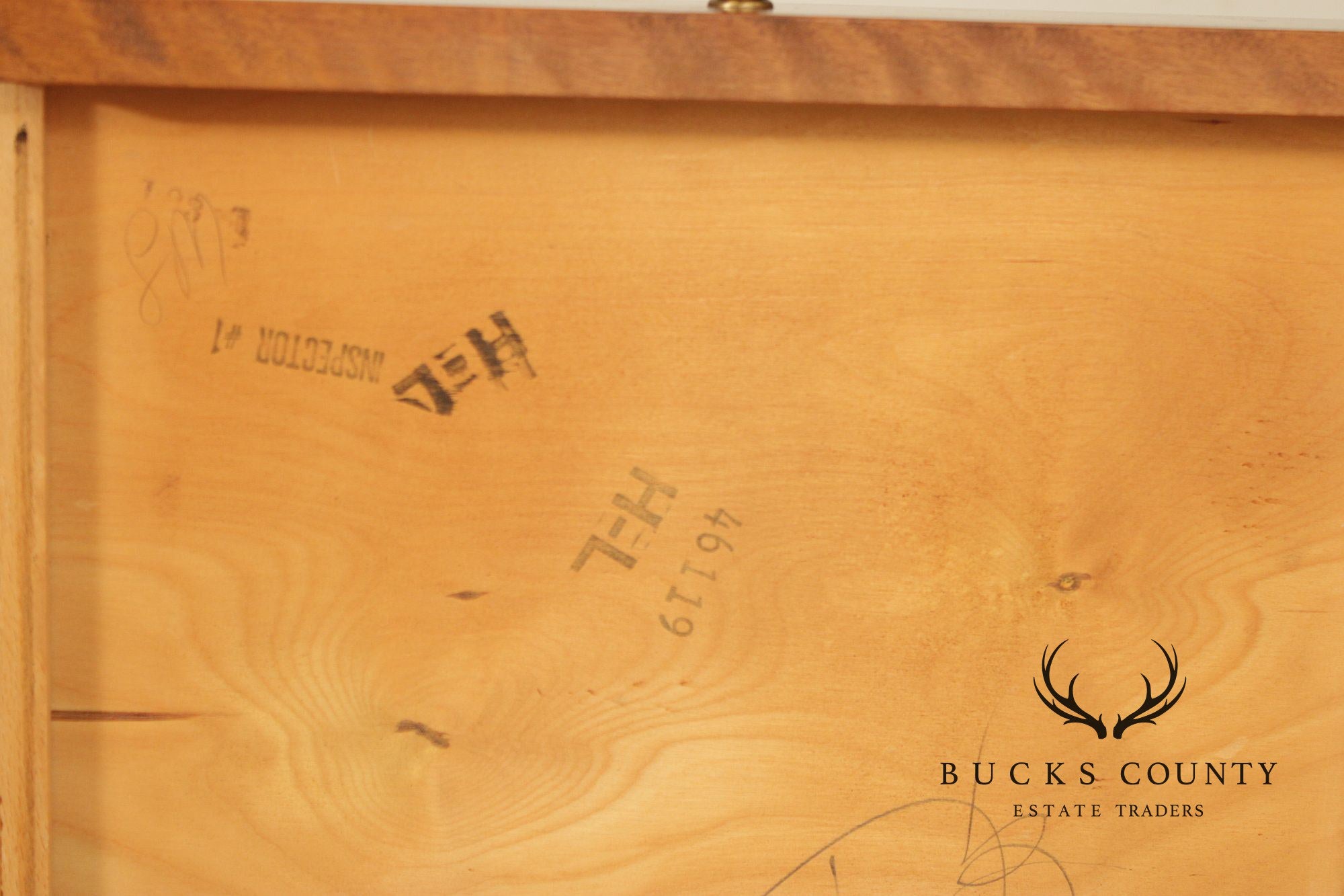 Ethan Allen Early American Maple Drop-Leaf Tea Cart