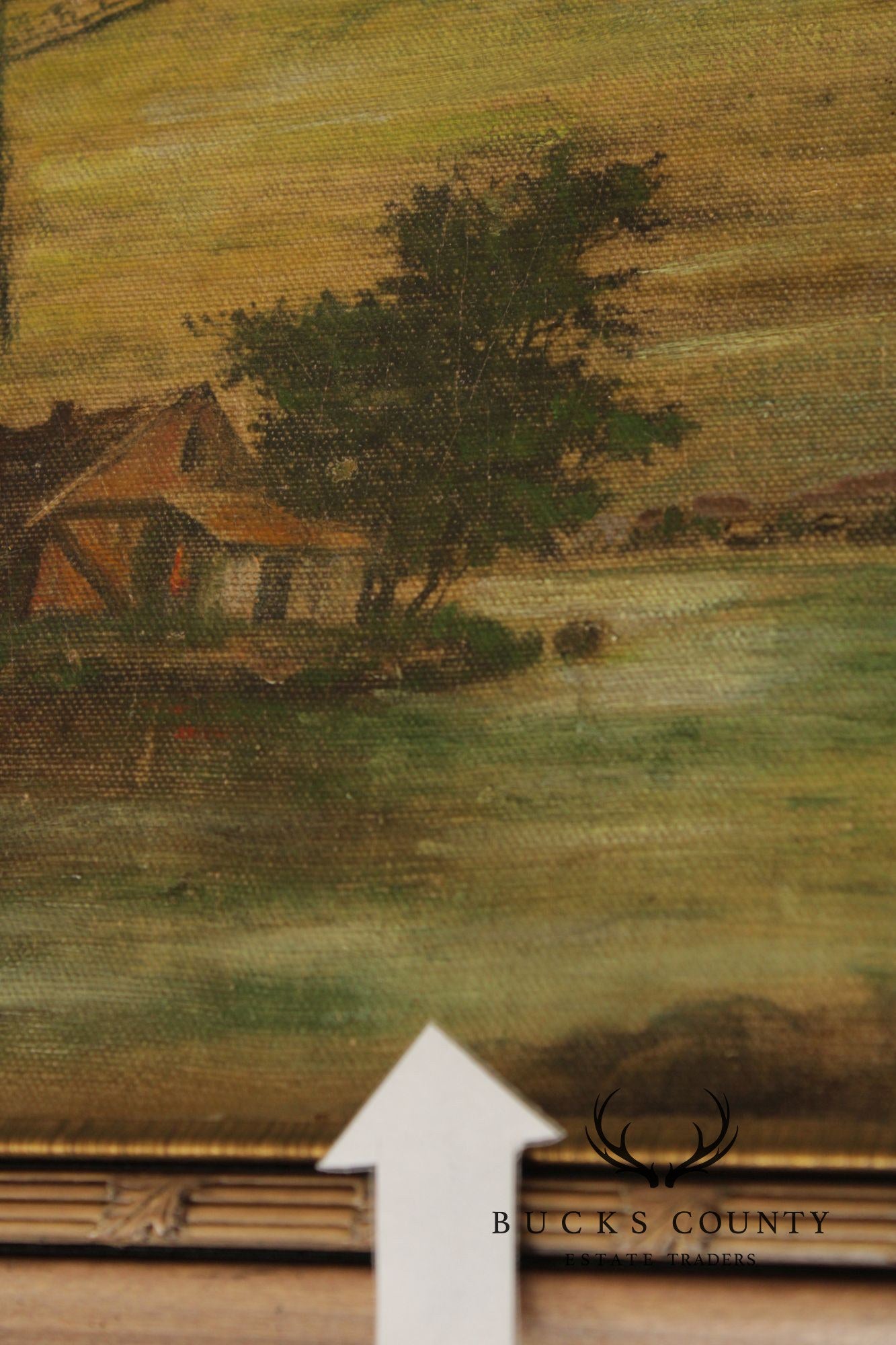 After Eugen Von Ottenfeld Painting, 'Raining Moonbeans