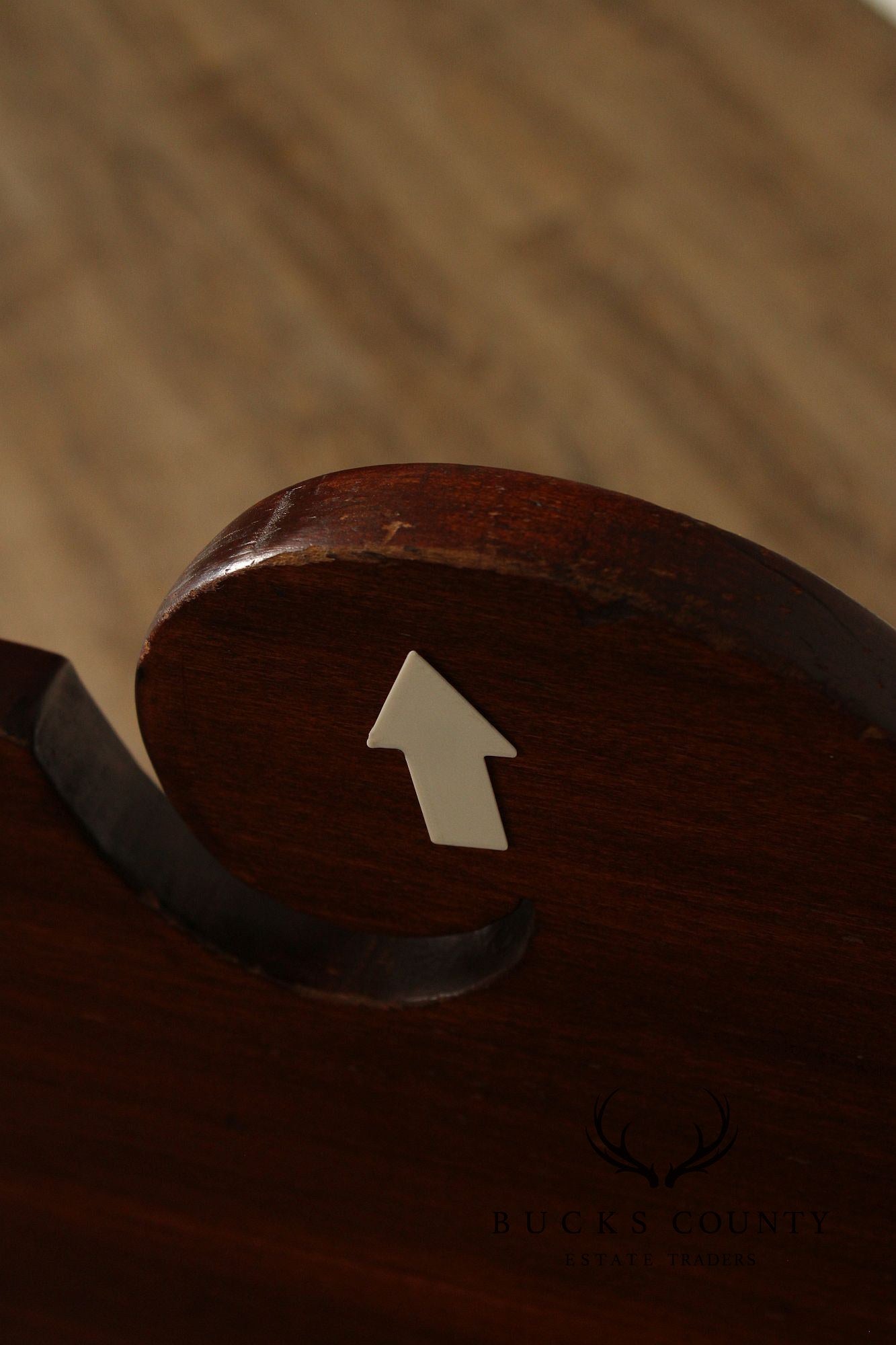 Antique Sheraton Style Pair Of Twin Poster Beds