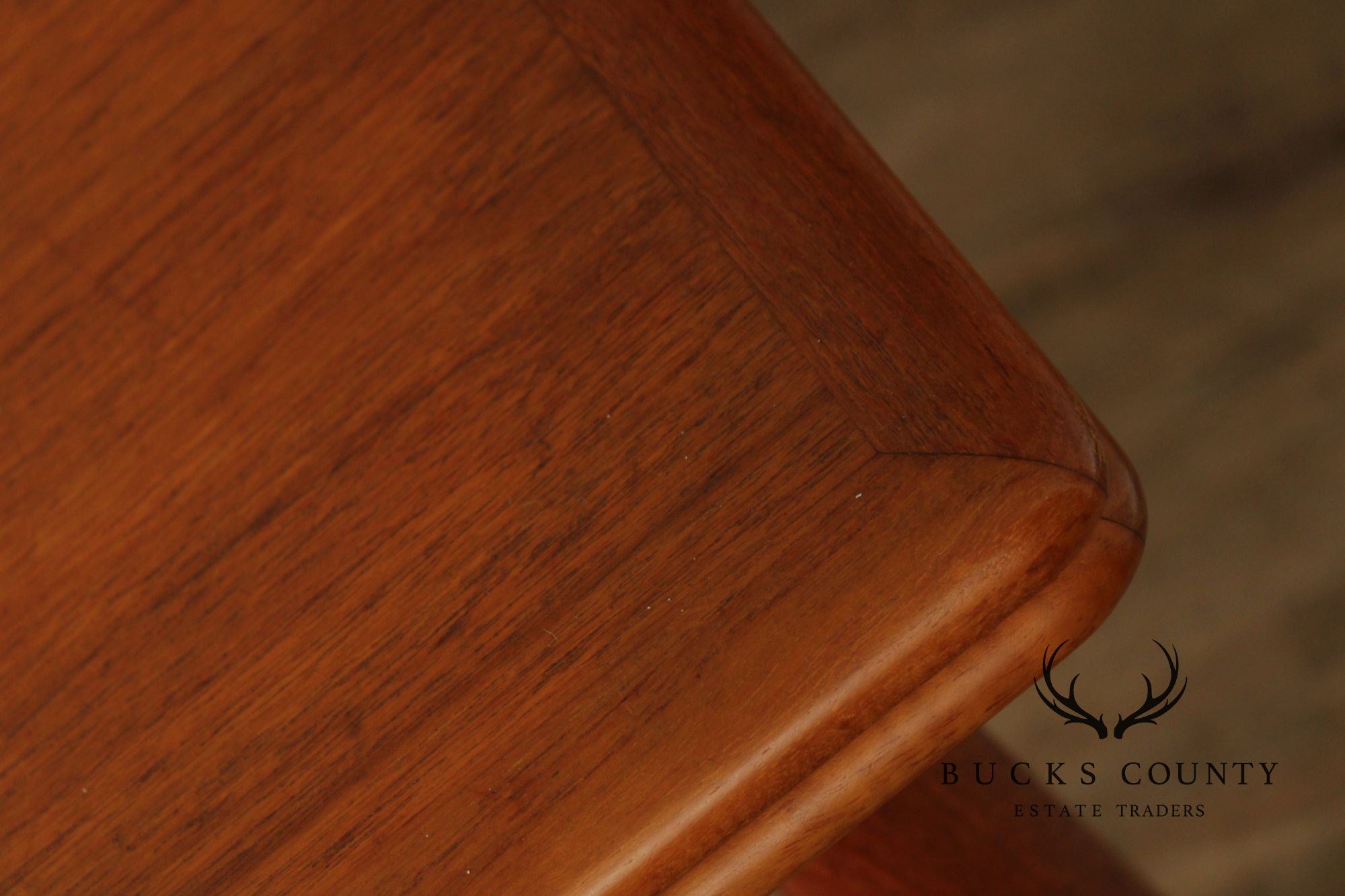 Danish Modern Teak Expandable Dining Table