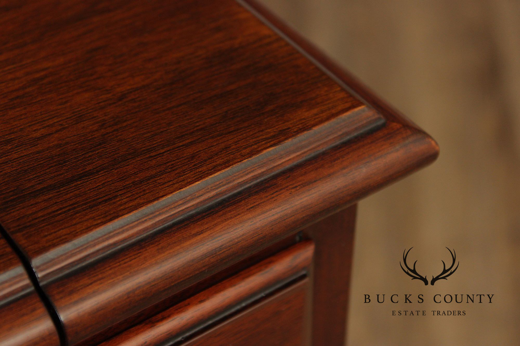 Henkel Harris Georgian Style Mahogany Flip Top Server