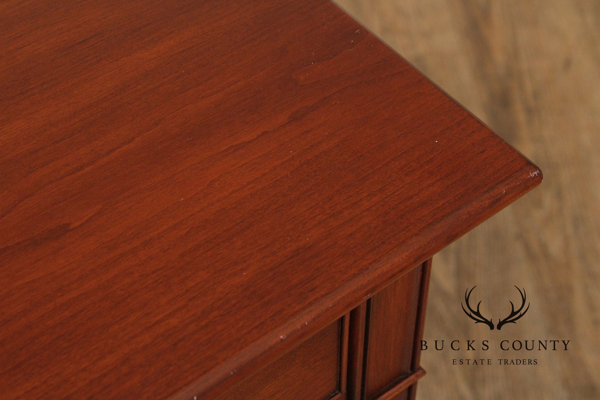 Henkel Harris Chippendale Style Cherry Console Table