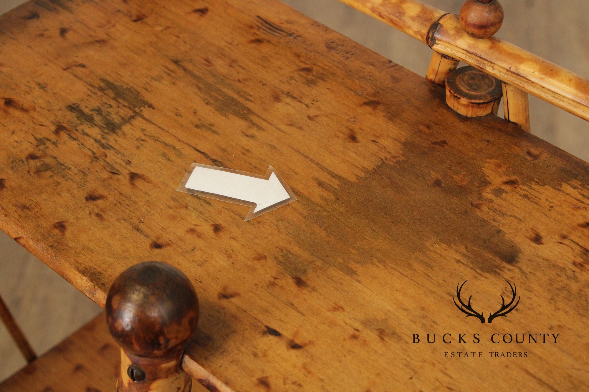 Antique Aesthetic Movement Bamboo Etagere