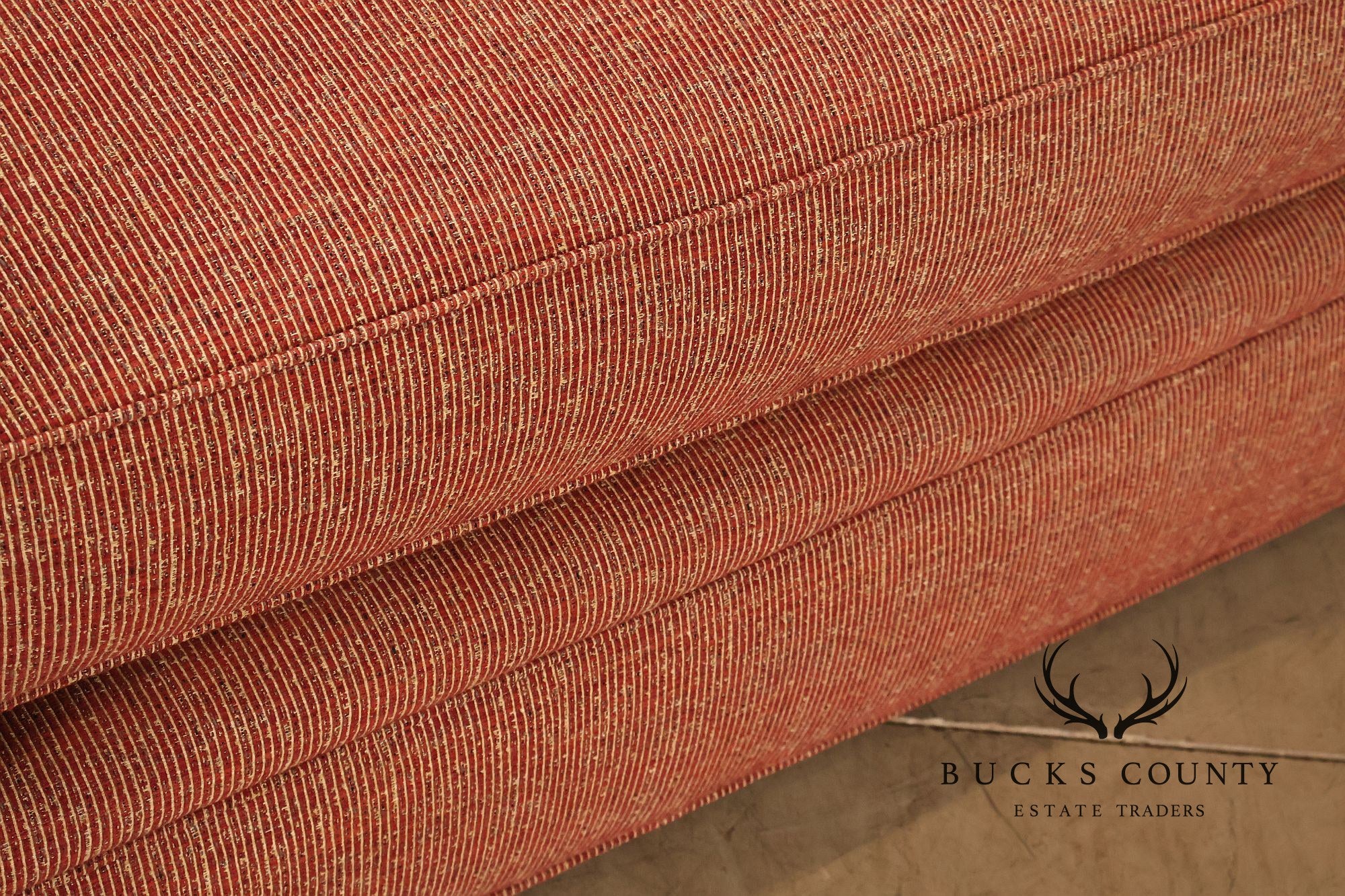 Contemporary Rolled Arm Upholstered Sofa