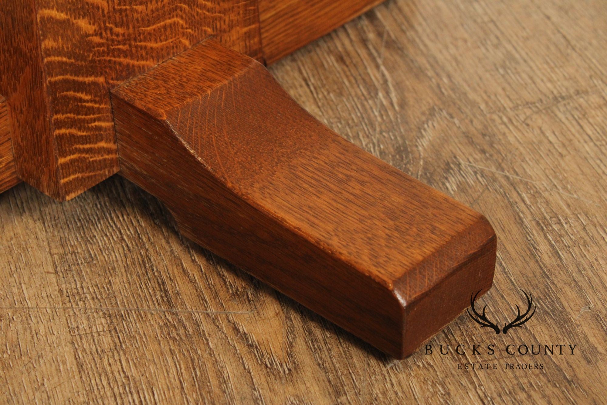 Stickley Mission Collection Oak Pedestal