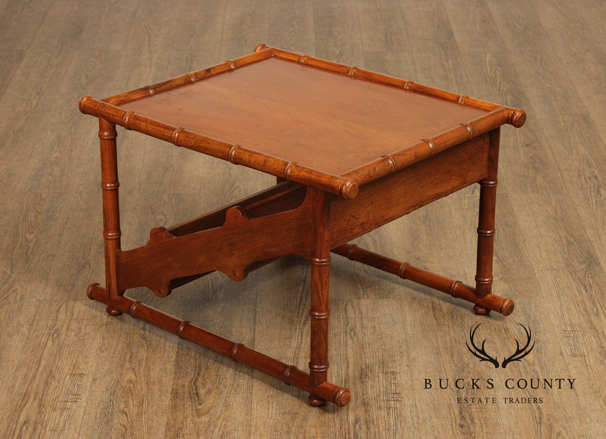 Italian Metamorphic Library Steps and End Table