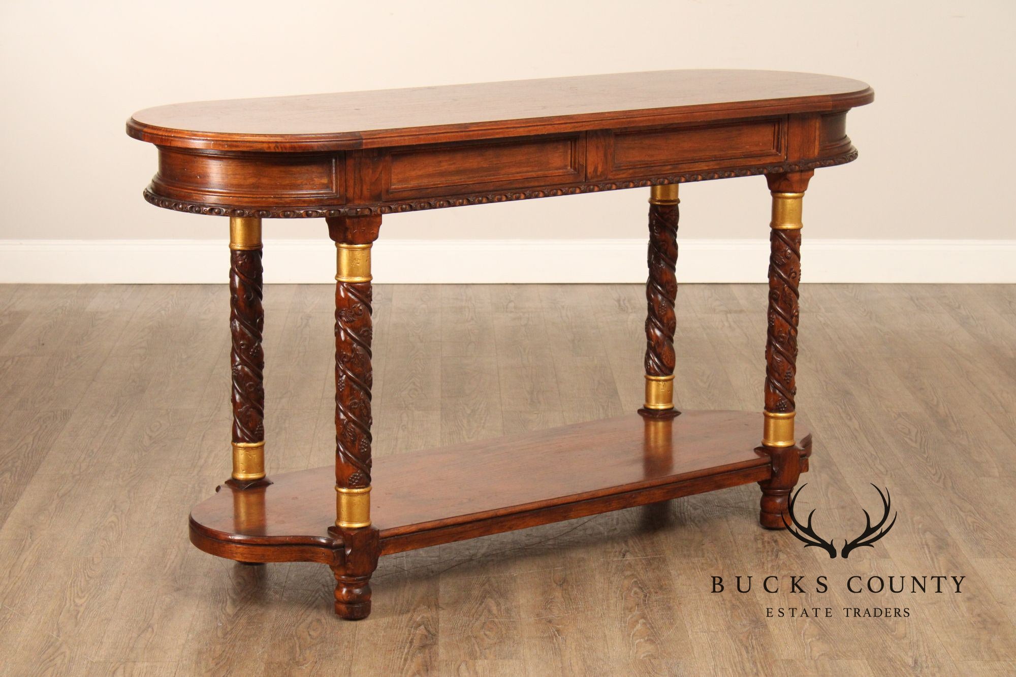 Continental Style Narrow Console Table or Server