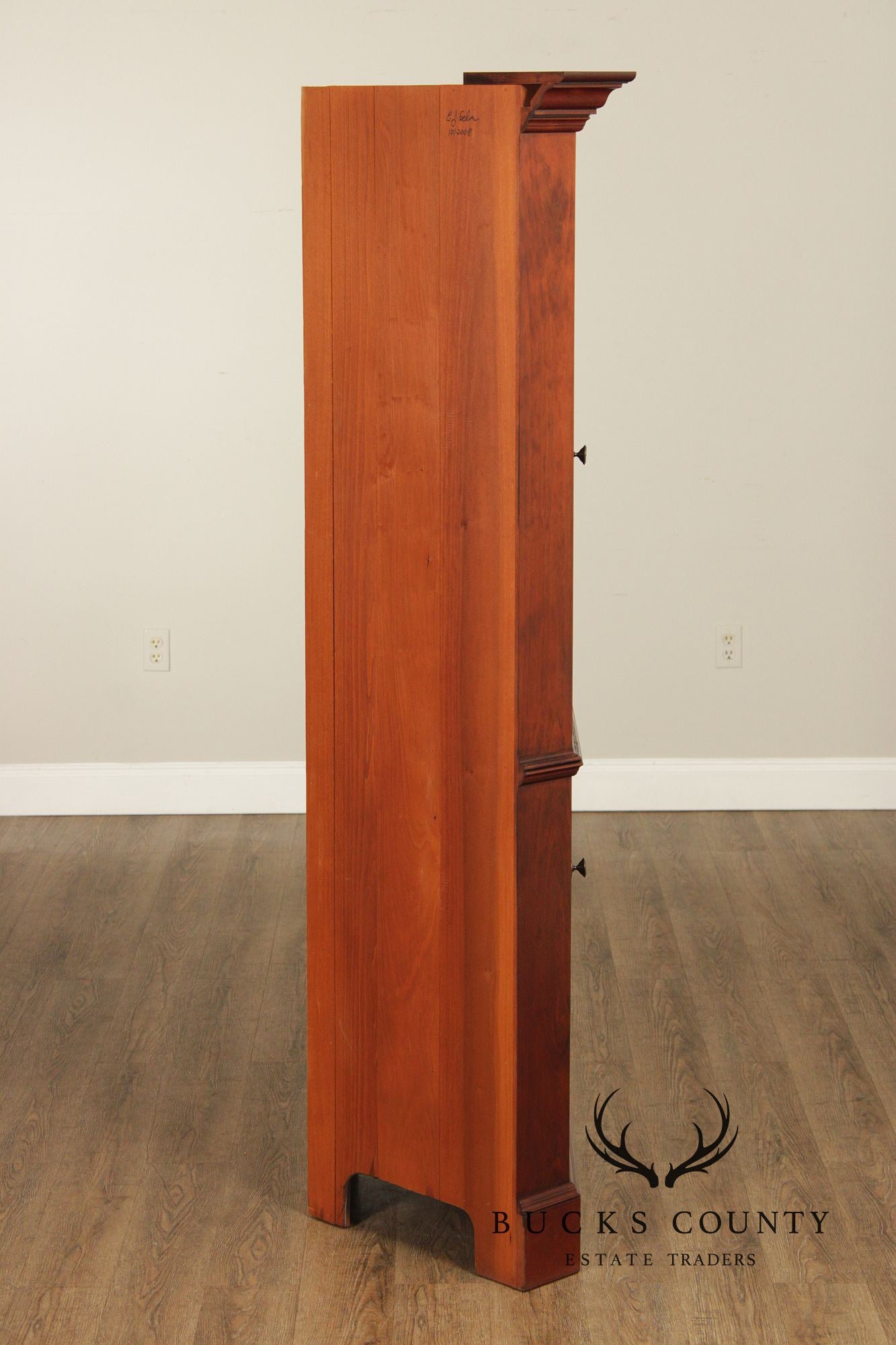 Chippendale Style Benchmade Cherry Corner Cabinet