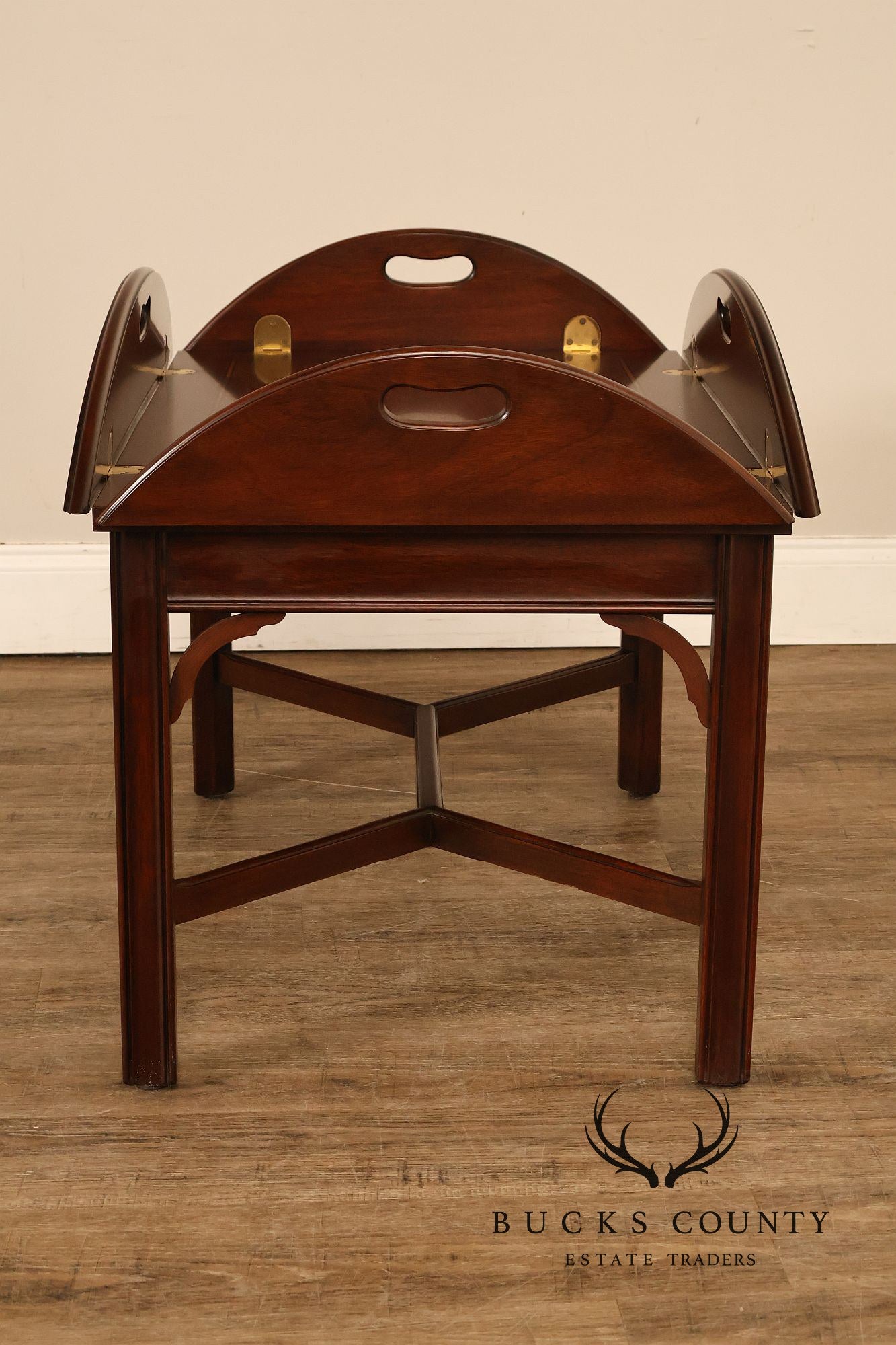 Henkel Harris Mahogany Butler’s Tray Coffee Table
