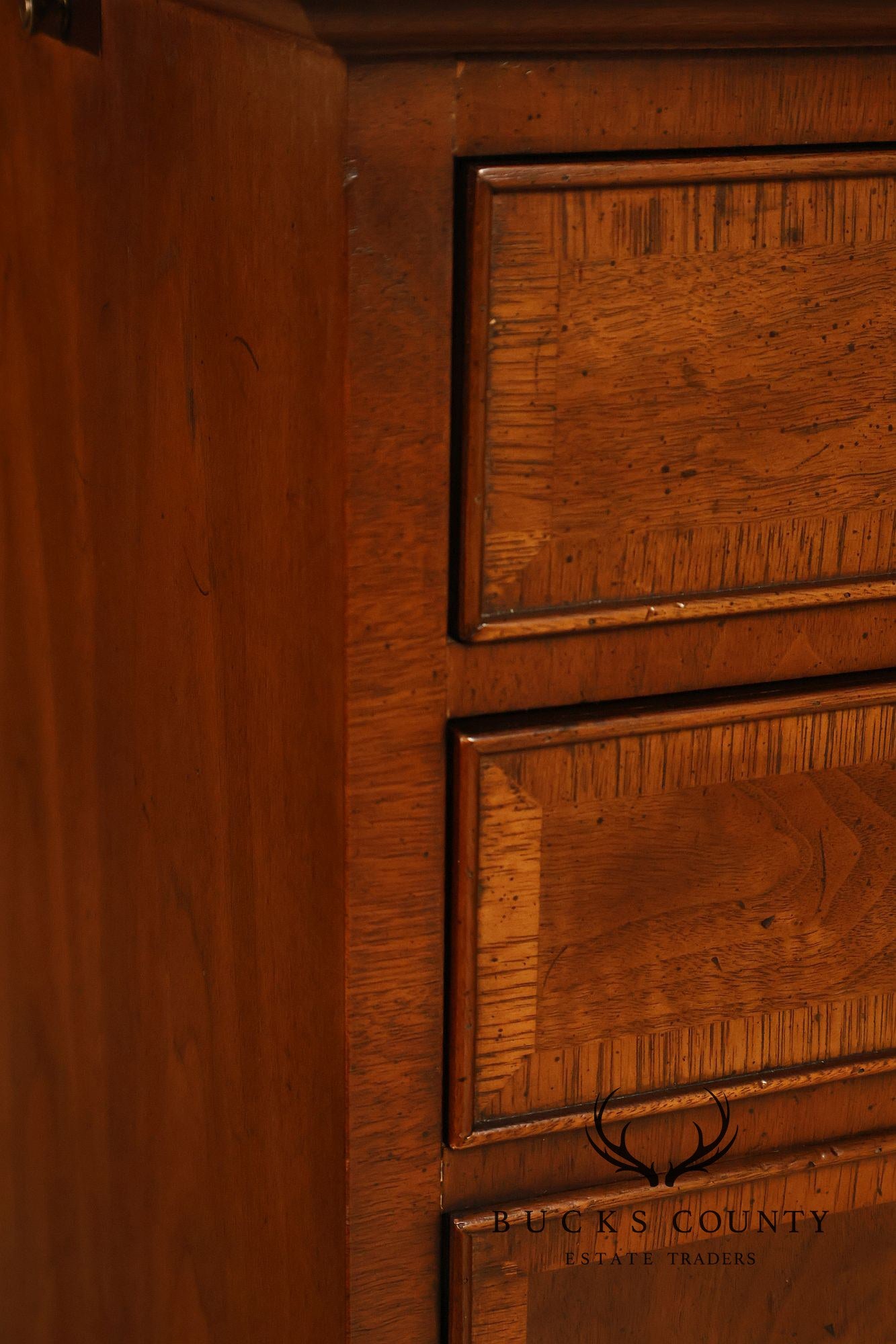 Henredon 18th Century Portfolio Georgian Style Walnut Server