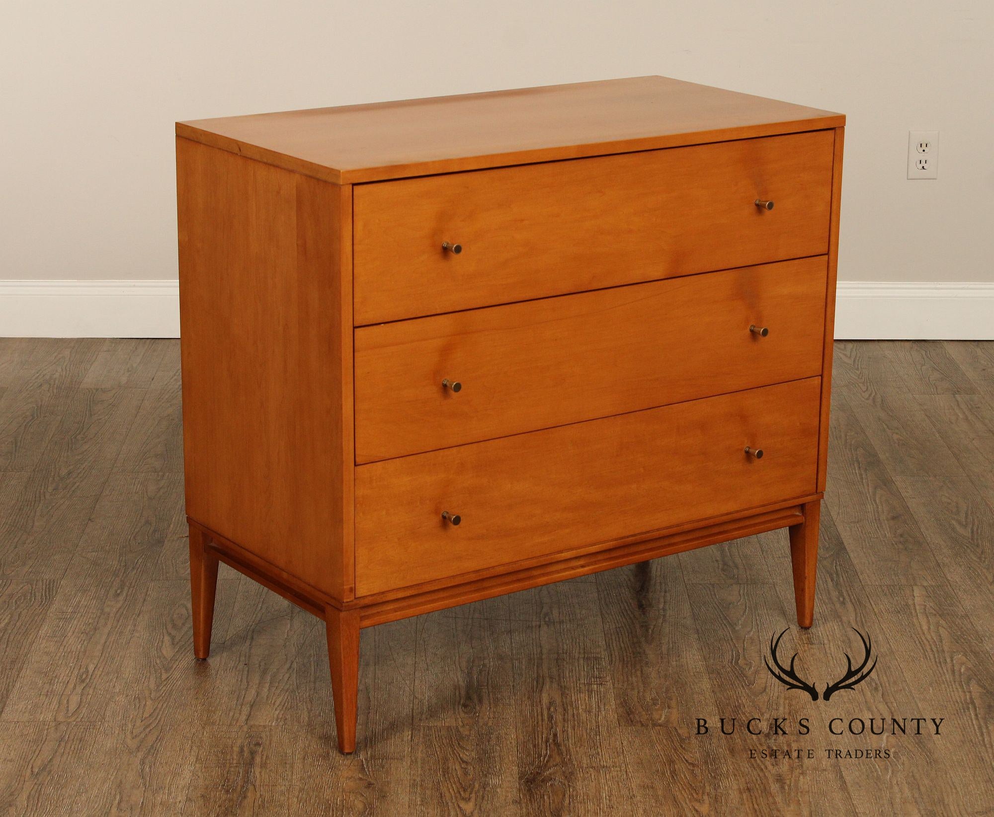Paul McCobb Mid-Century Modern Maple Chest Of Drawers