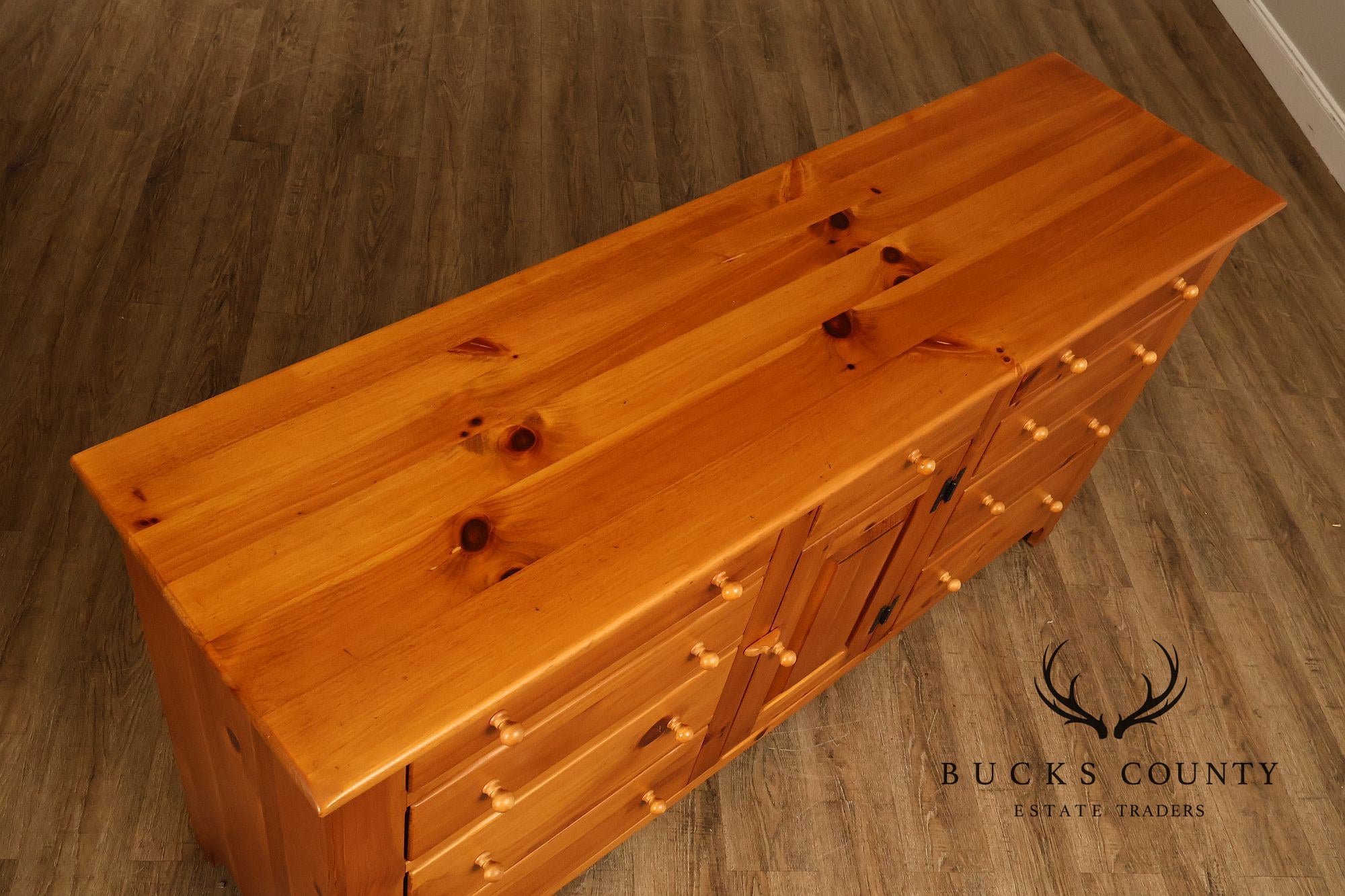 Ethan Allen Country Craftsman Pine Dresser